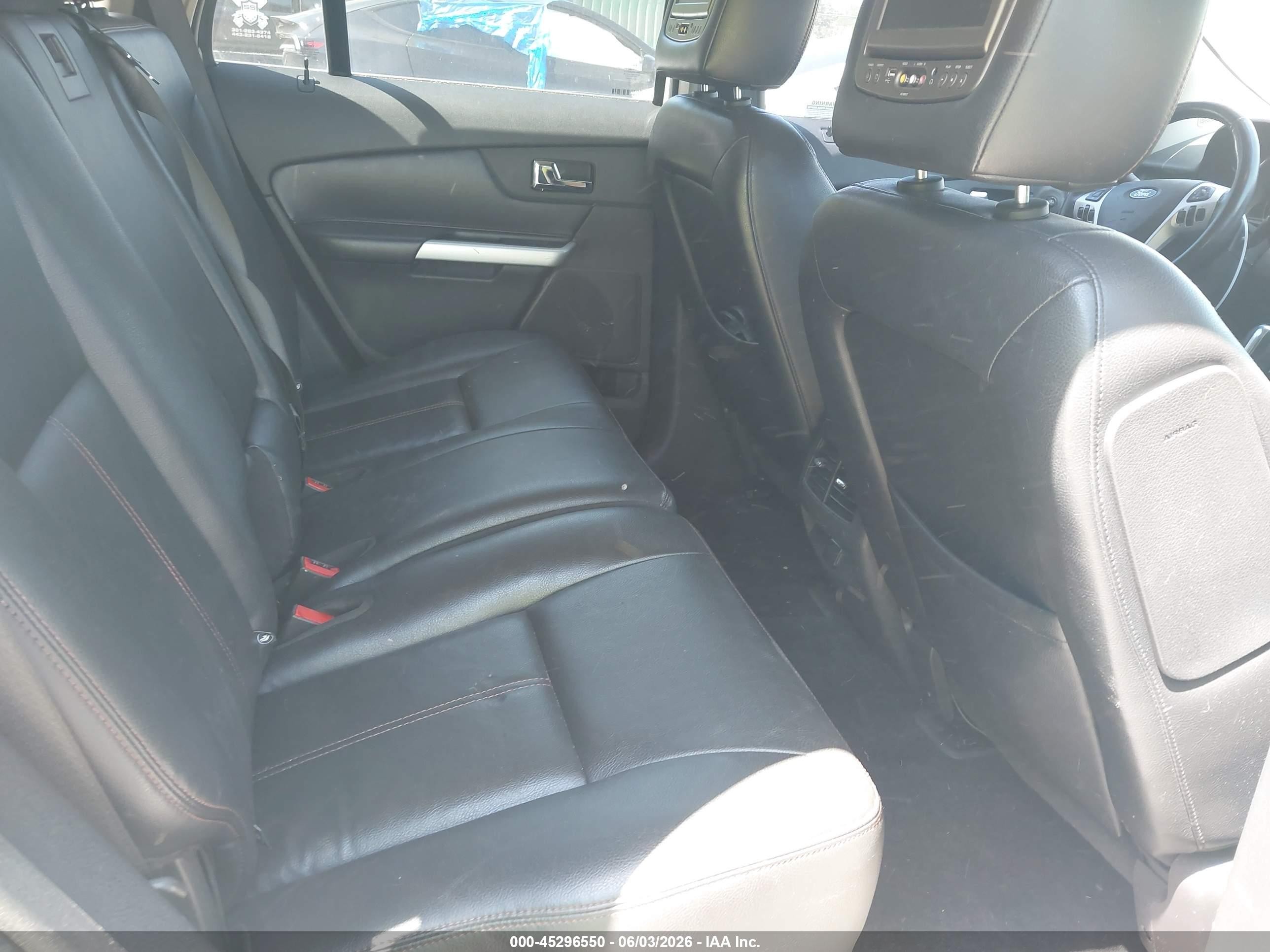 2012 Ford Edge Limited White vin: 2FMDK3KC5CBA19288
