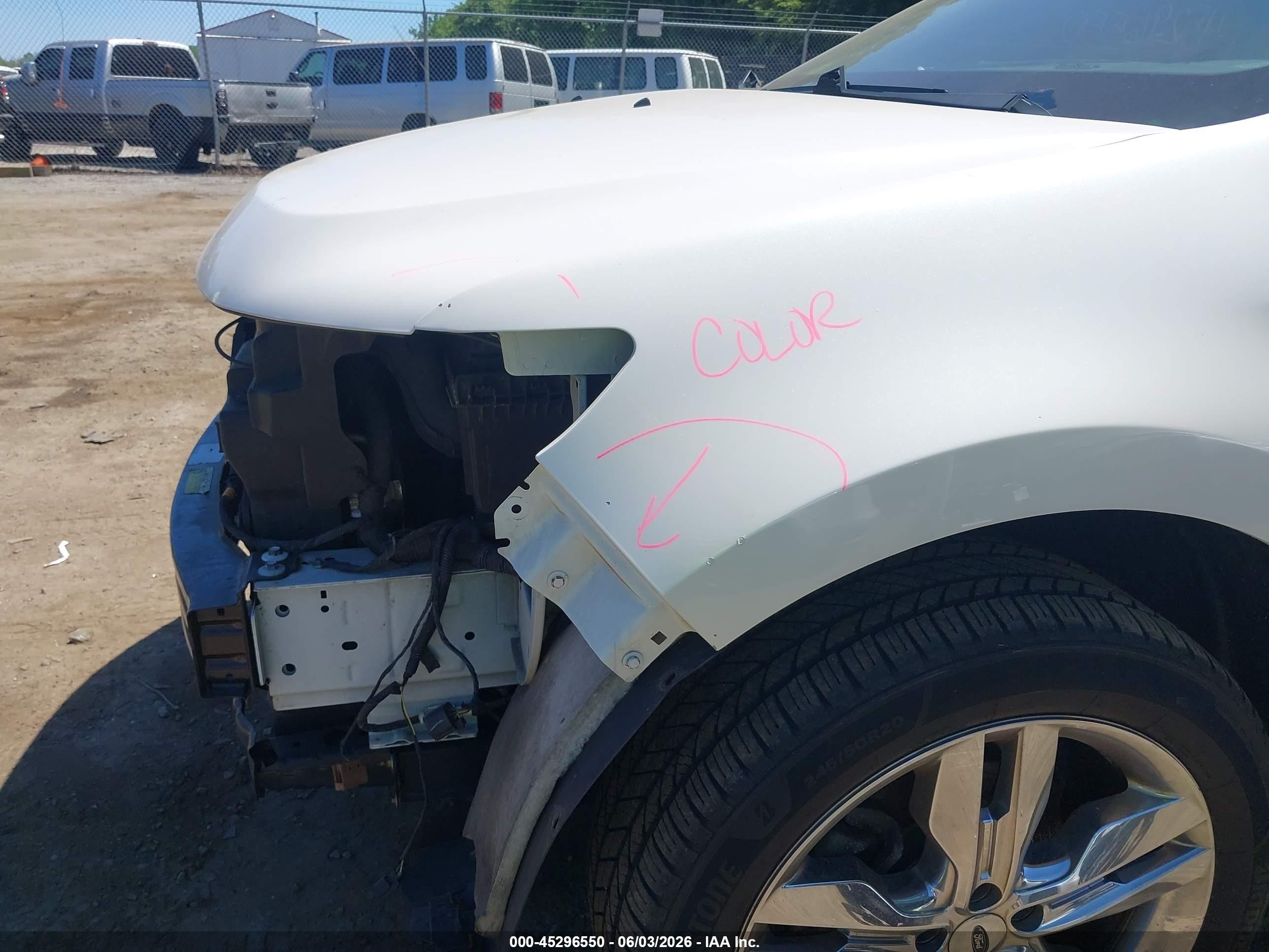 2012 Ford Edge Limited White vin: 2FMDK3KC5CBA19288