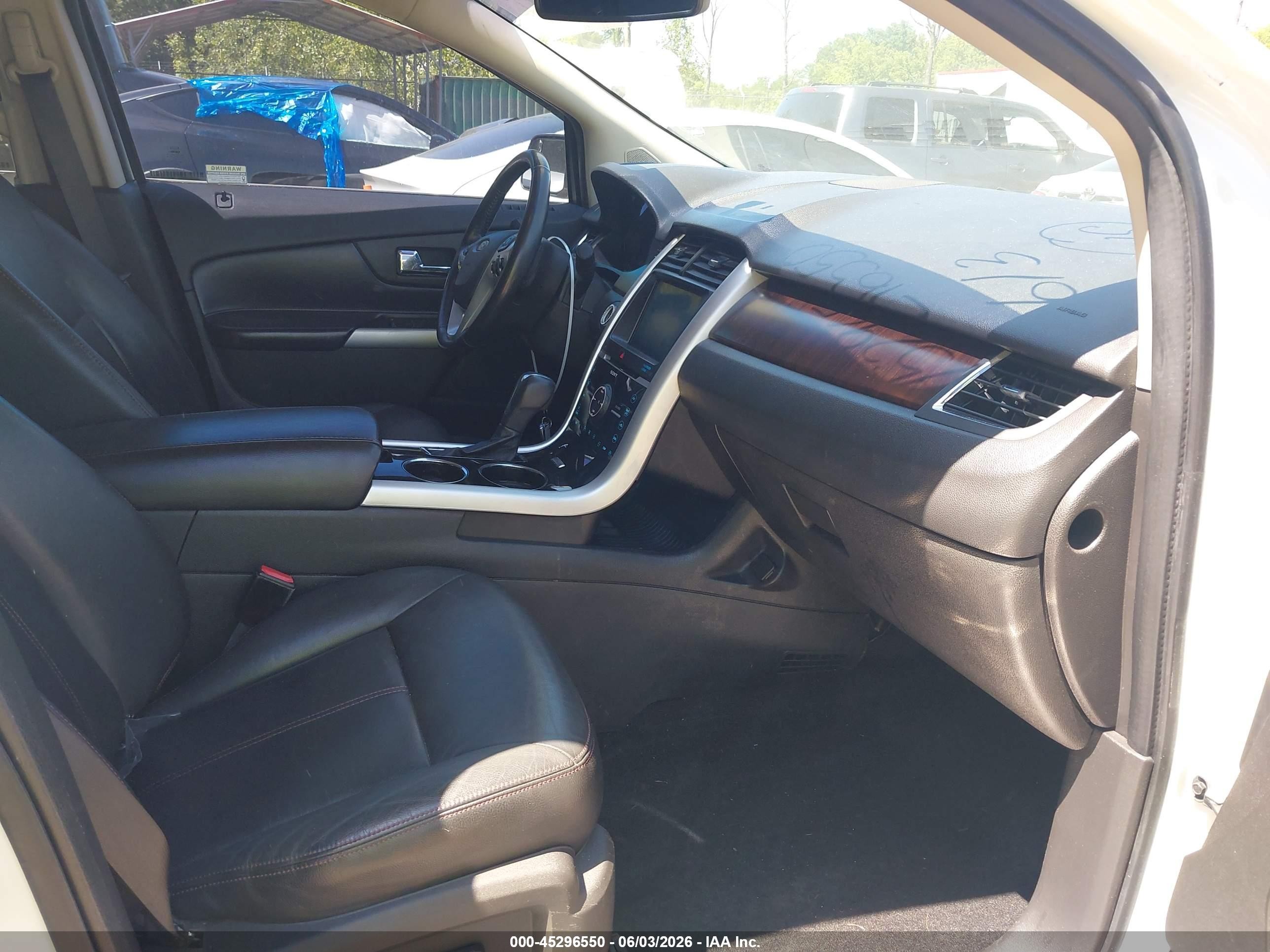 2012 Ford Edge Limited White vin: 2FMDK3KC5CBA19288