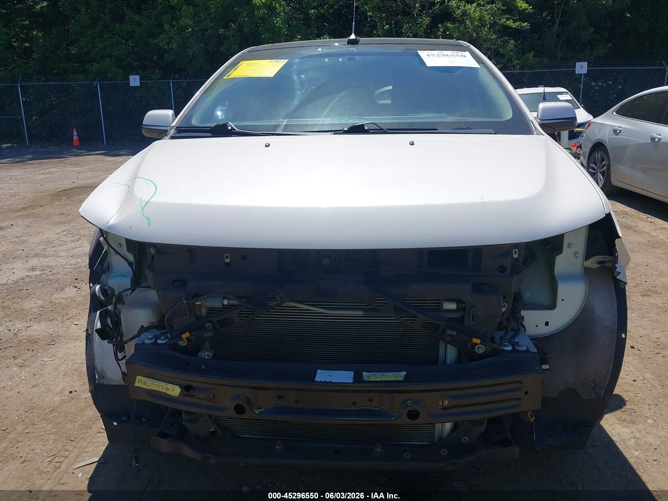 2012 Ford Edge Limited White vin: 2FMDK3KC5CBA19288