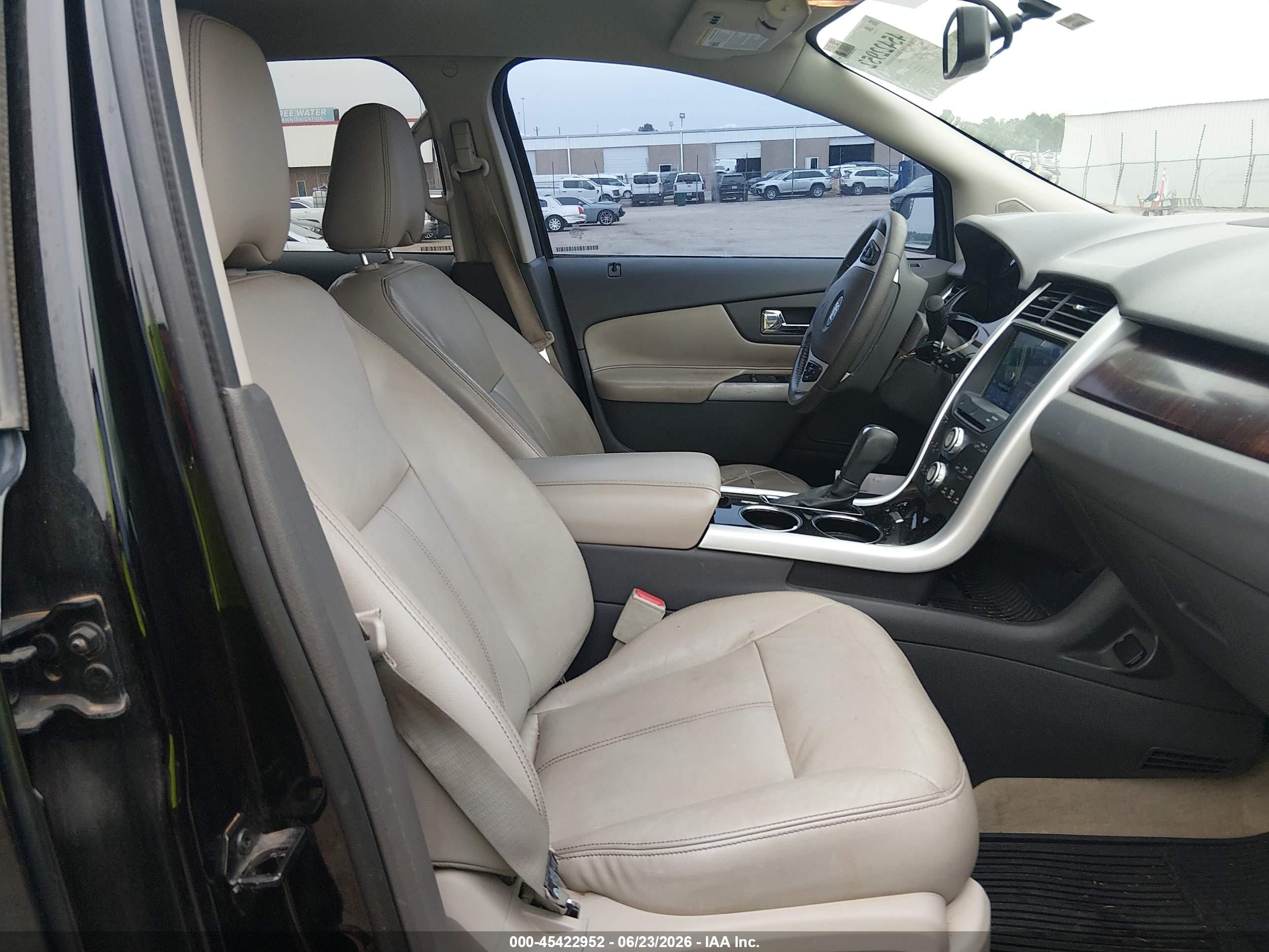 2012 Ford Edge Limited Black vin: 2FMDK3KC5CBA23759