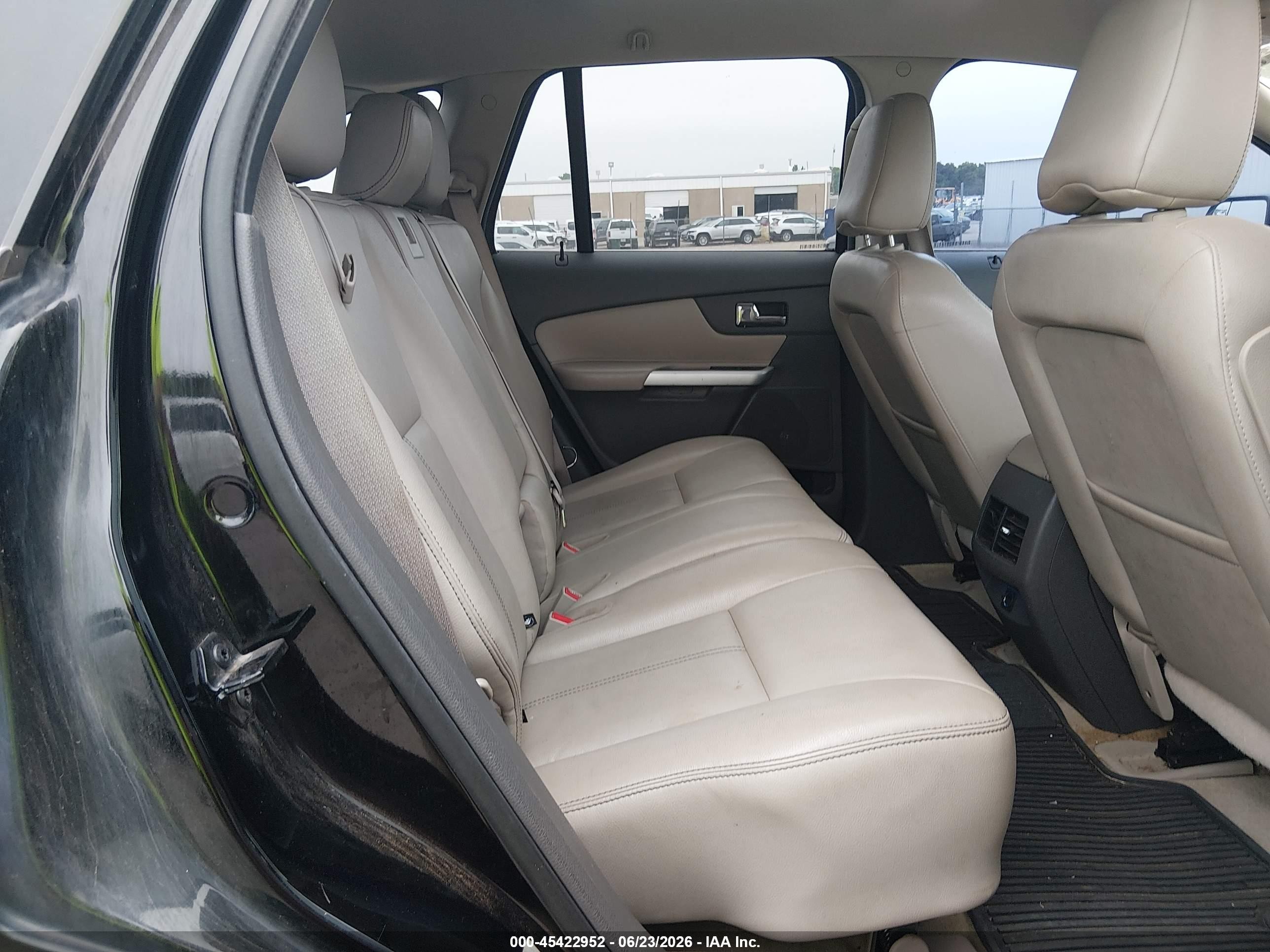 2012 Ford Edge Limited Black vin: 2FMDK3KC5CBA23759
