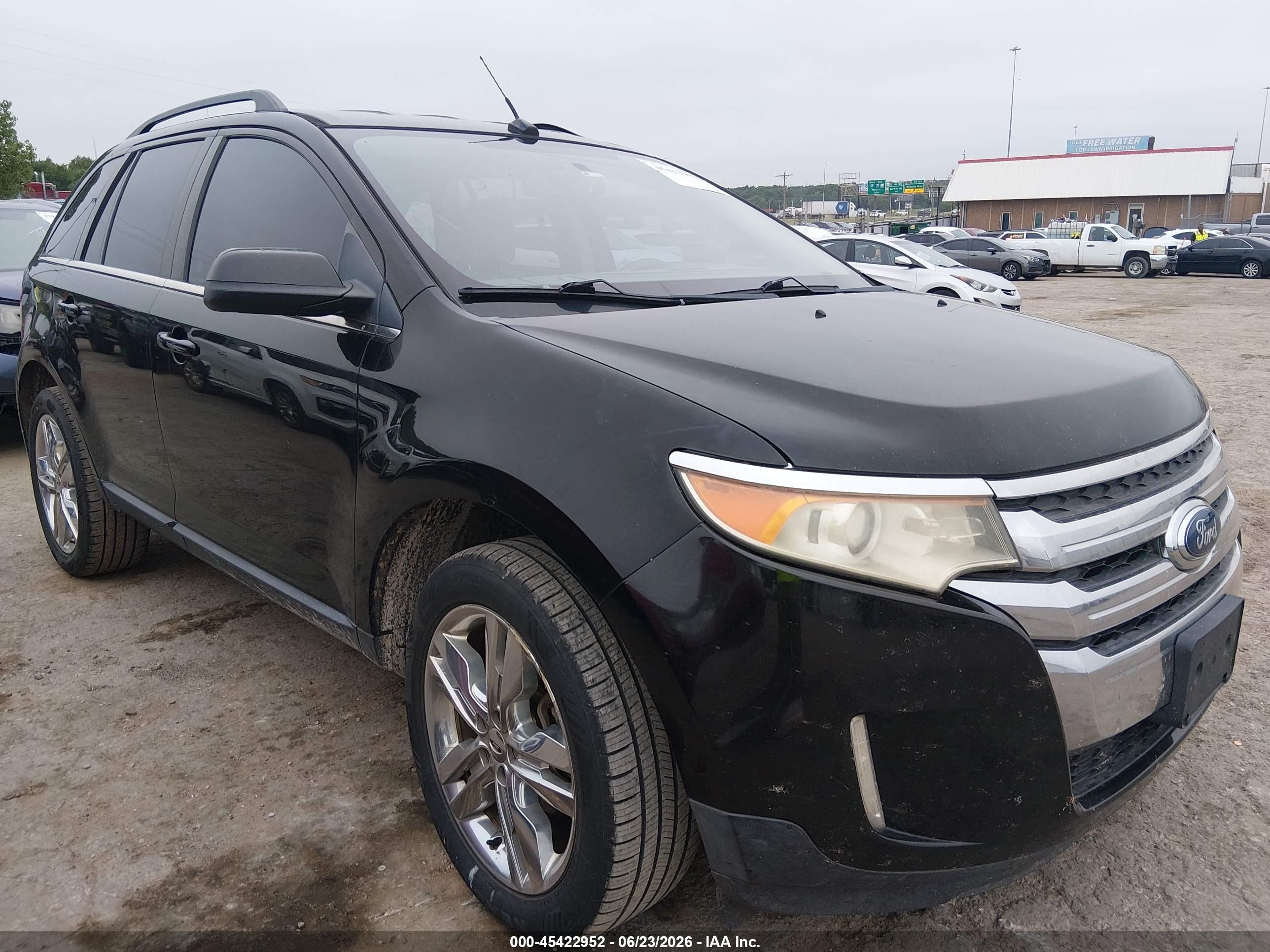 2012 Ford Edge Limited Black vin: 2FMDK3KC5CBA23759