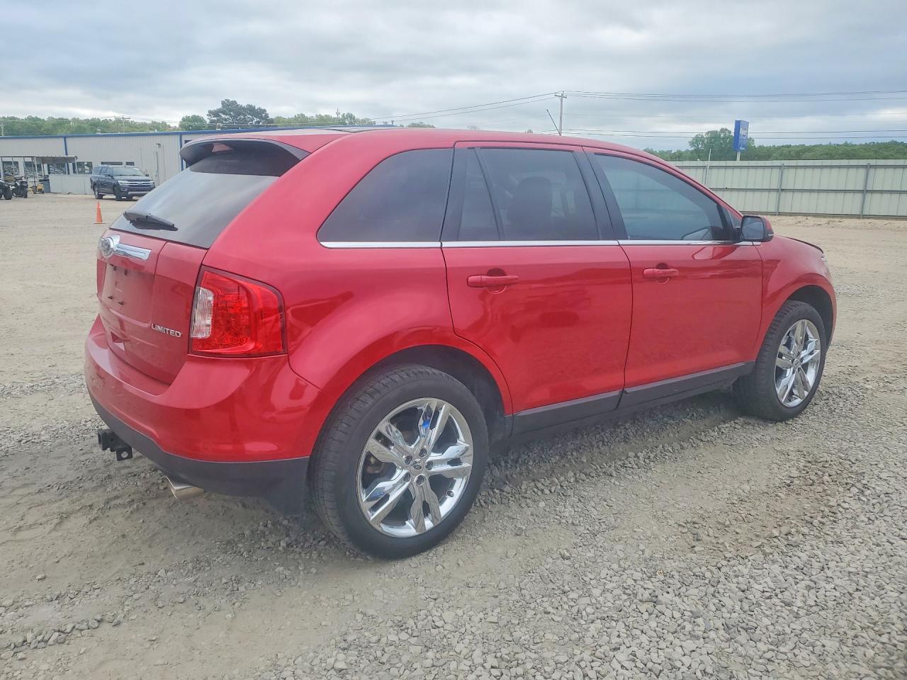 2012 Ford Edge Limited Red vin: 2FMDK3KC5CBA32672