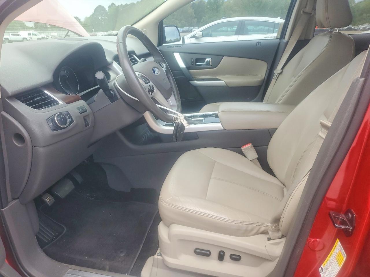 2012 Ford Edge Limited Red vin: 2FMDK3KC5CBA32672