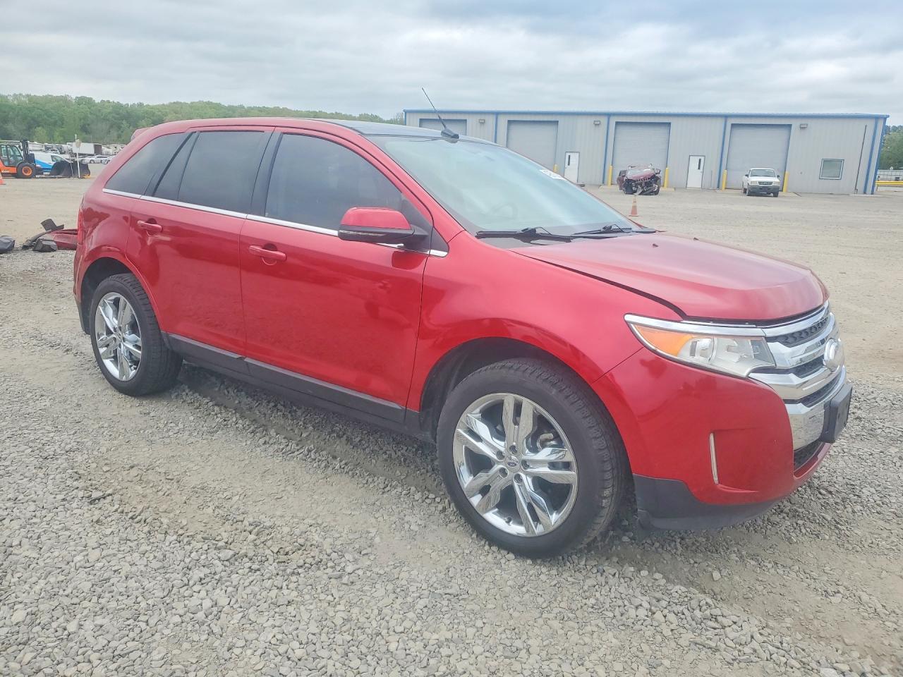 2012 Ford Edge Limited Red vin: 2FMDK3KC5CBA32672
