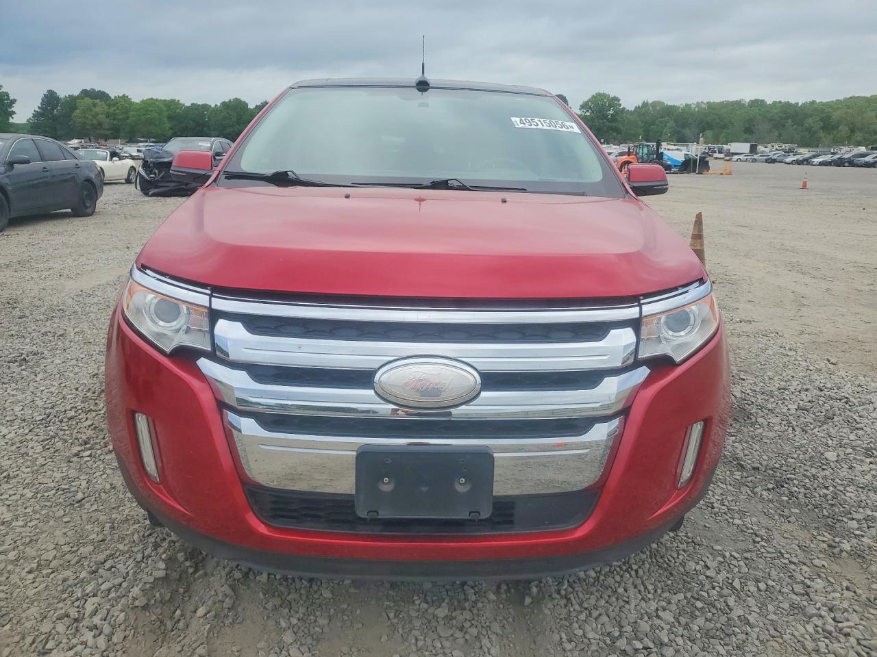 2012 Ford Edge Limited Red vin: 2FMDK3KC5CBA32672