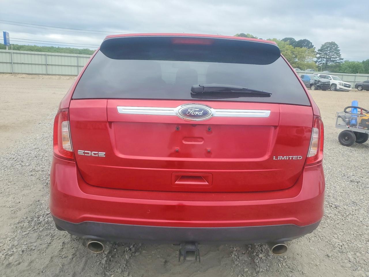 2012 Ford Edge Limited Red vin: 2FMDK3KC5CBA32672