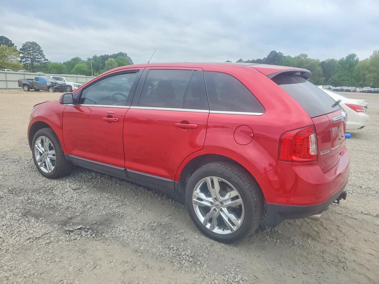 2012 Ford Edge Limited Red vin: 2FMDK3KC5CBA32672