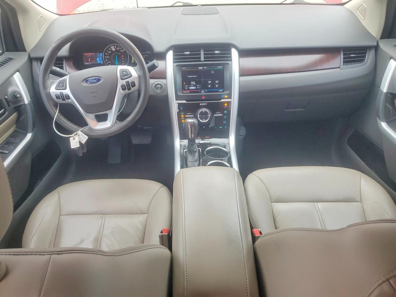 2012 Ford Edge Limited Red vin: 2FMDK3KC5CBA32672