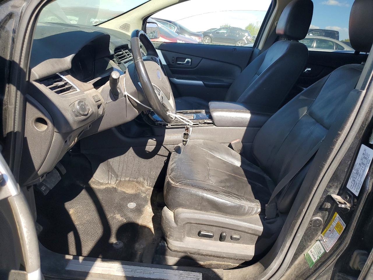 2012 Ford Edge Limited Black vin: 2FMDK3KC5CBA64182