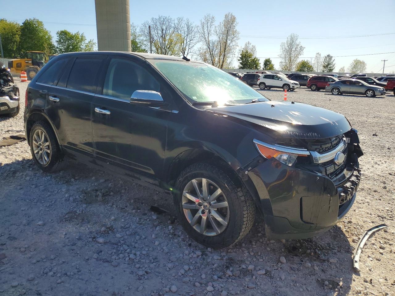 2012 Ford Edge Limited Black vin: 2FMDK3KC5CBA64182