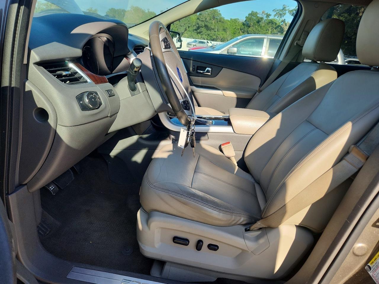 2013 Ford Edge Limited Tan vin: 2FMDK3KC5DBA04162