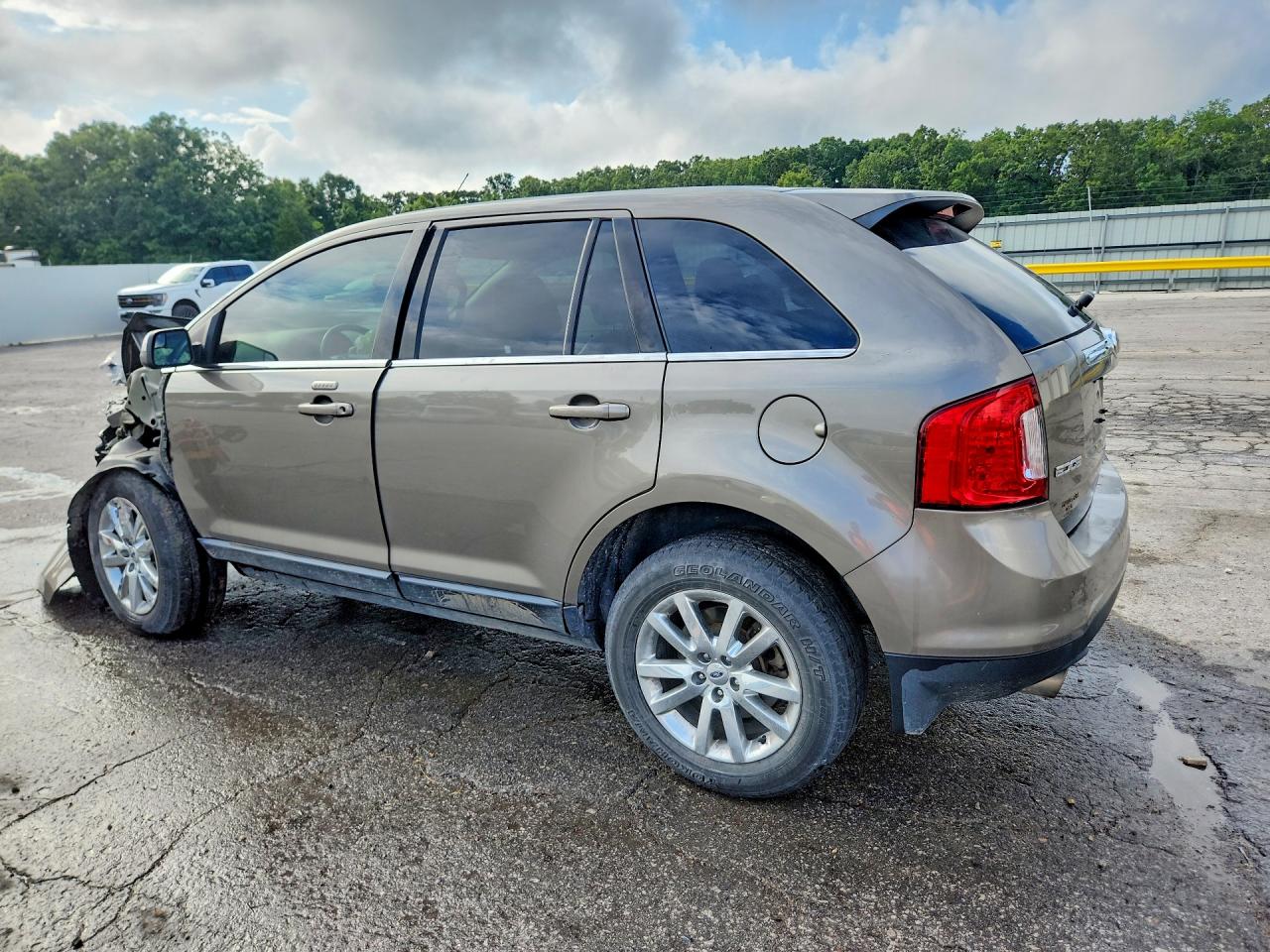 2013 Ford Edge Limited Beige vin: 2FMDK3KC5DBA07868
