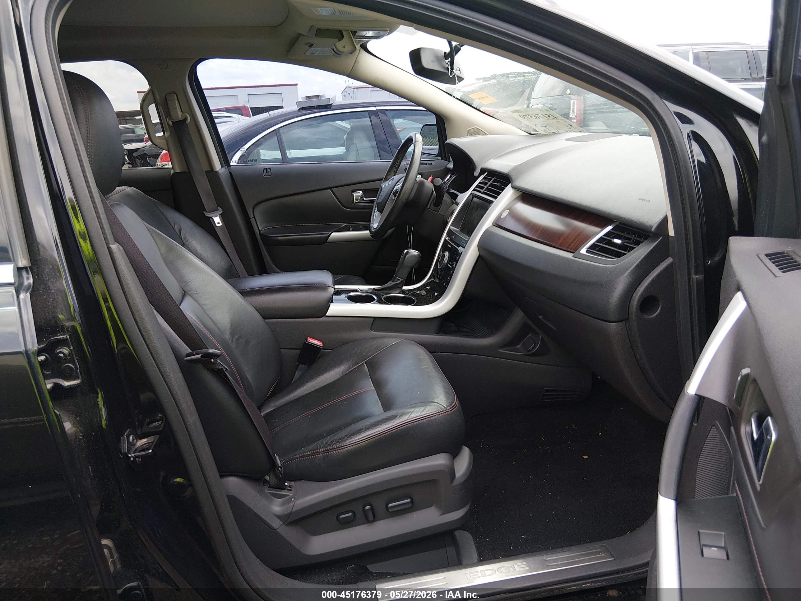 2013 Ford Edge Limited Black vin: 2FMDK3KC5DBA63762