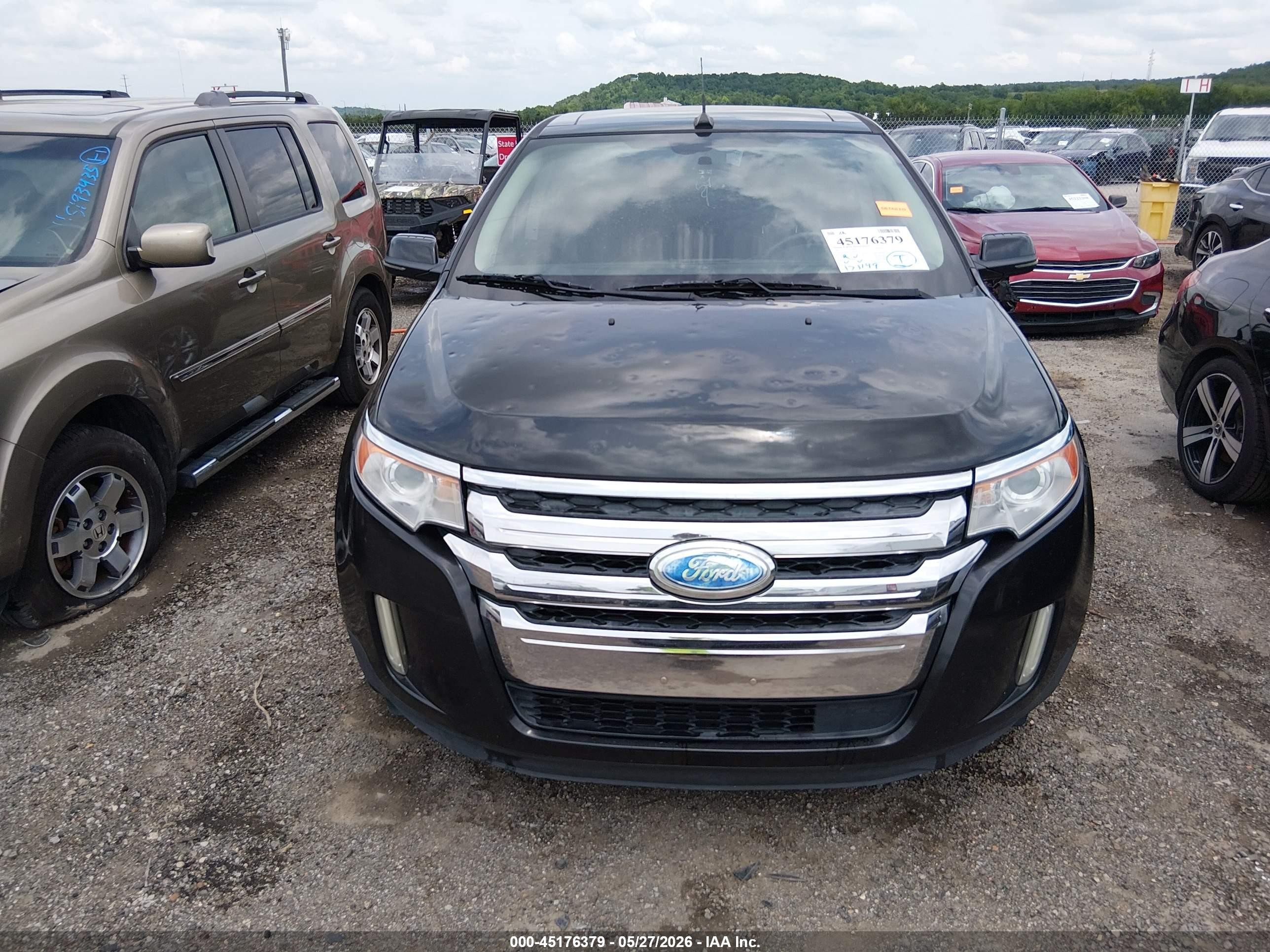 2013 Ford Edge Limited Black vin: 2FMDK3KC5DBA63762