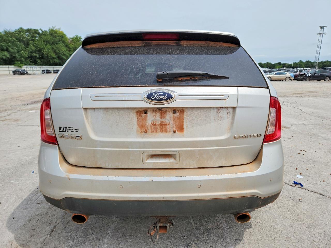 2013 Ford Edge Limited Silver vin: 2FMDK3KC5DBB38508