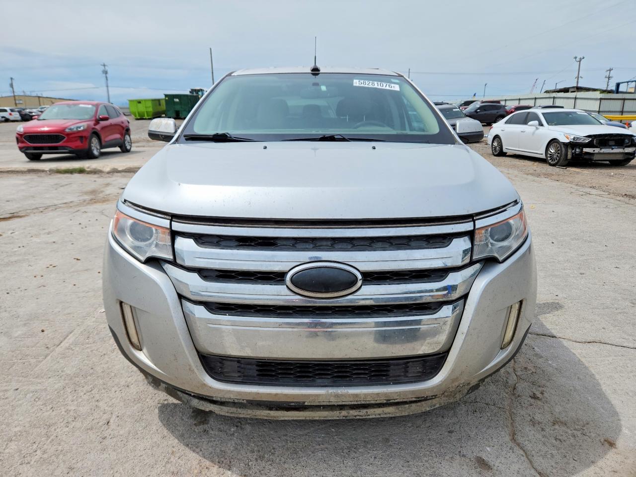 2013 Ford Edge Limited Silver vin: 2FMDK3KC5DBB38508