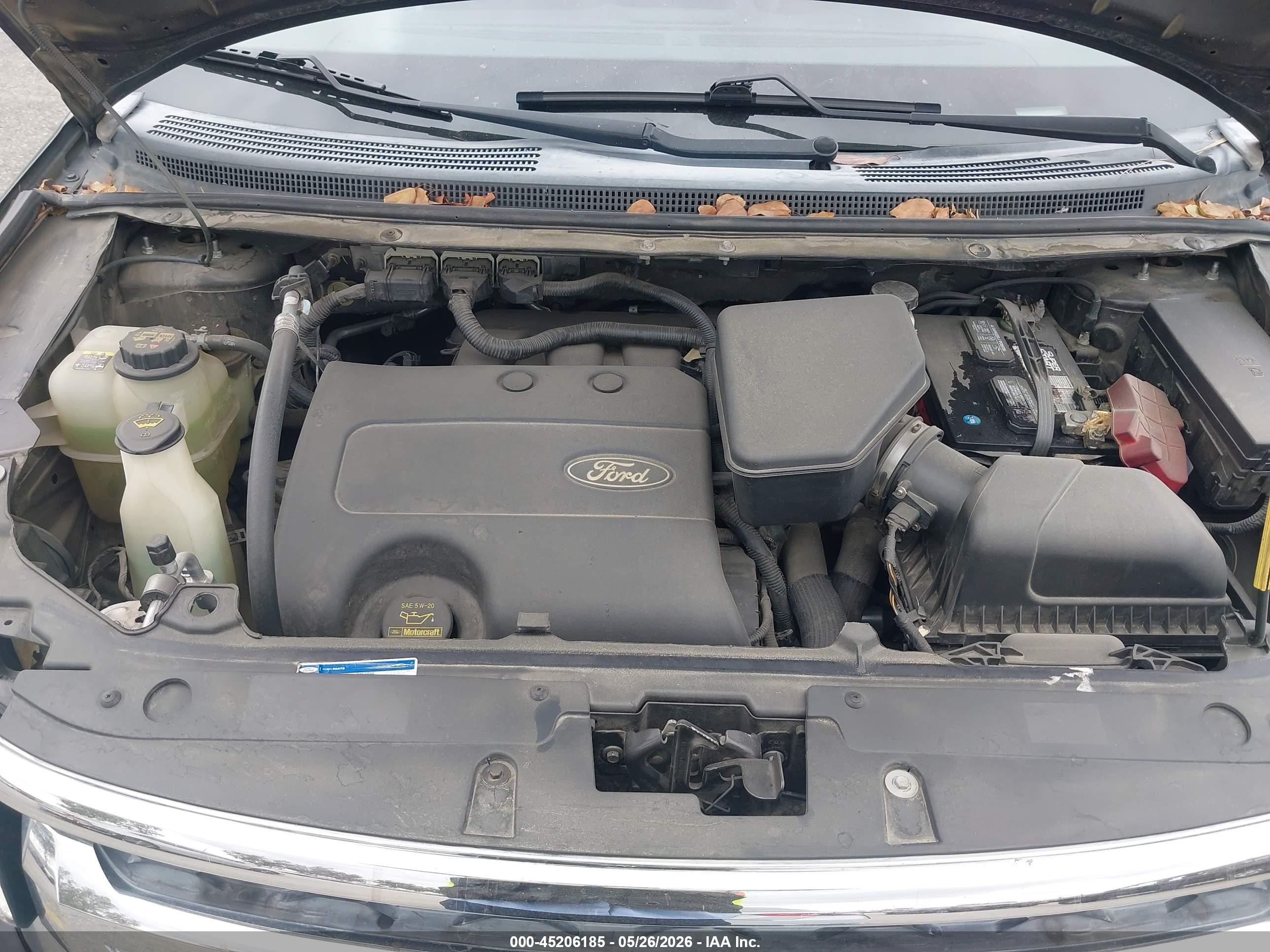2013 Ford Edge Limited Черный vin: 2FMDK3KC5DBB66034