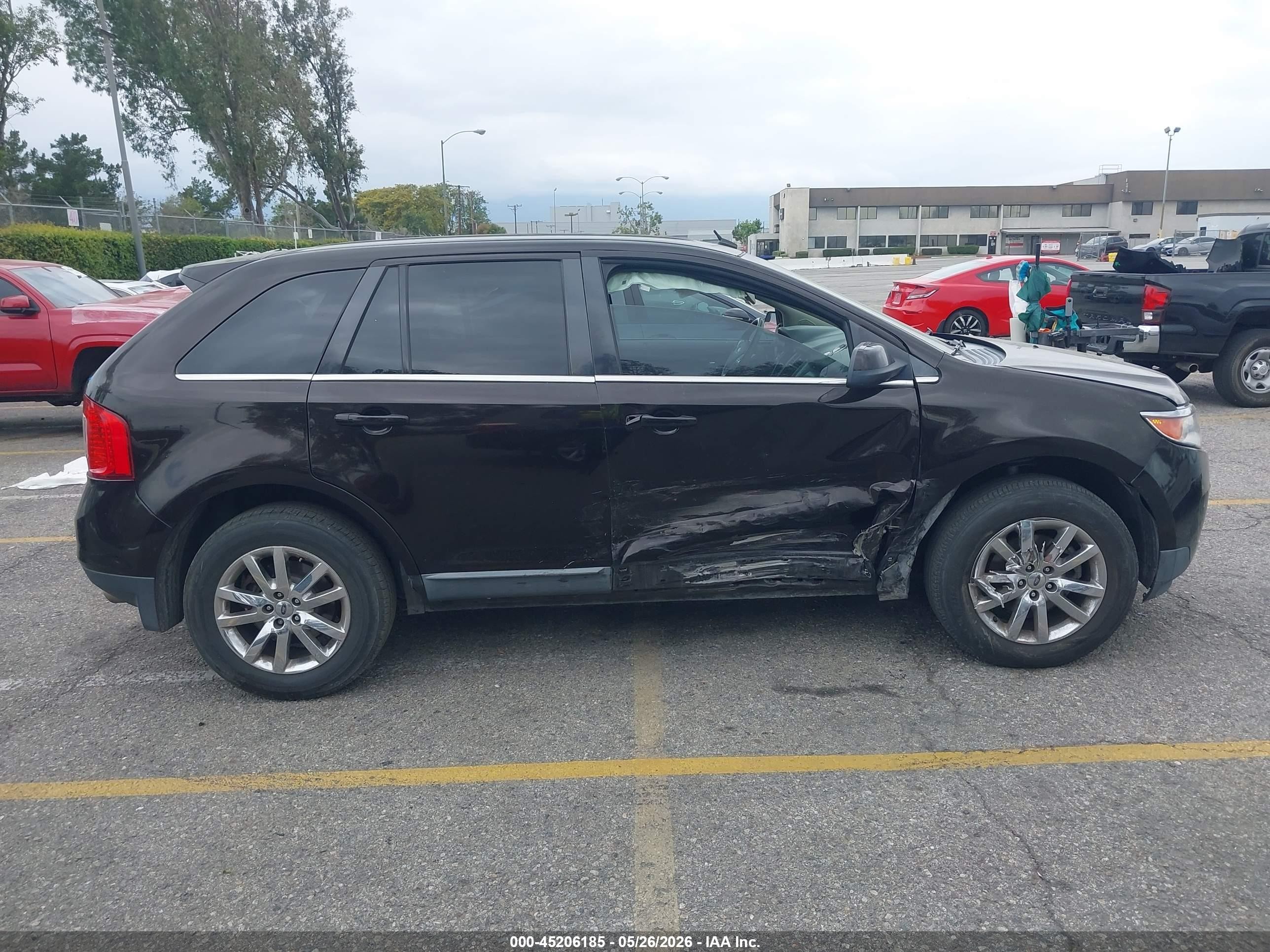 2013 Ford Edge Limited Черный vin: 2FMDK3KC5DBB66034