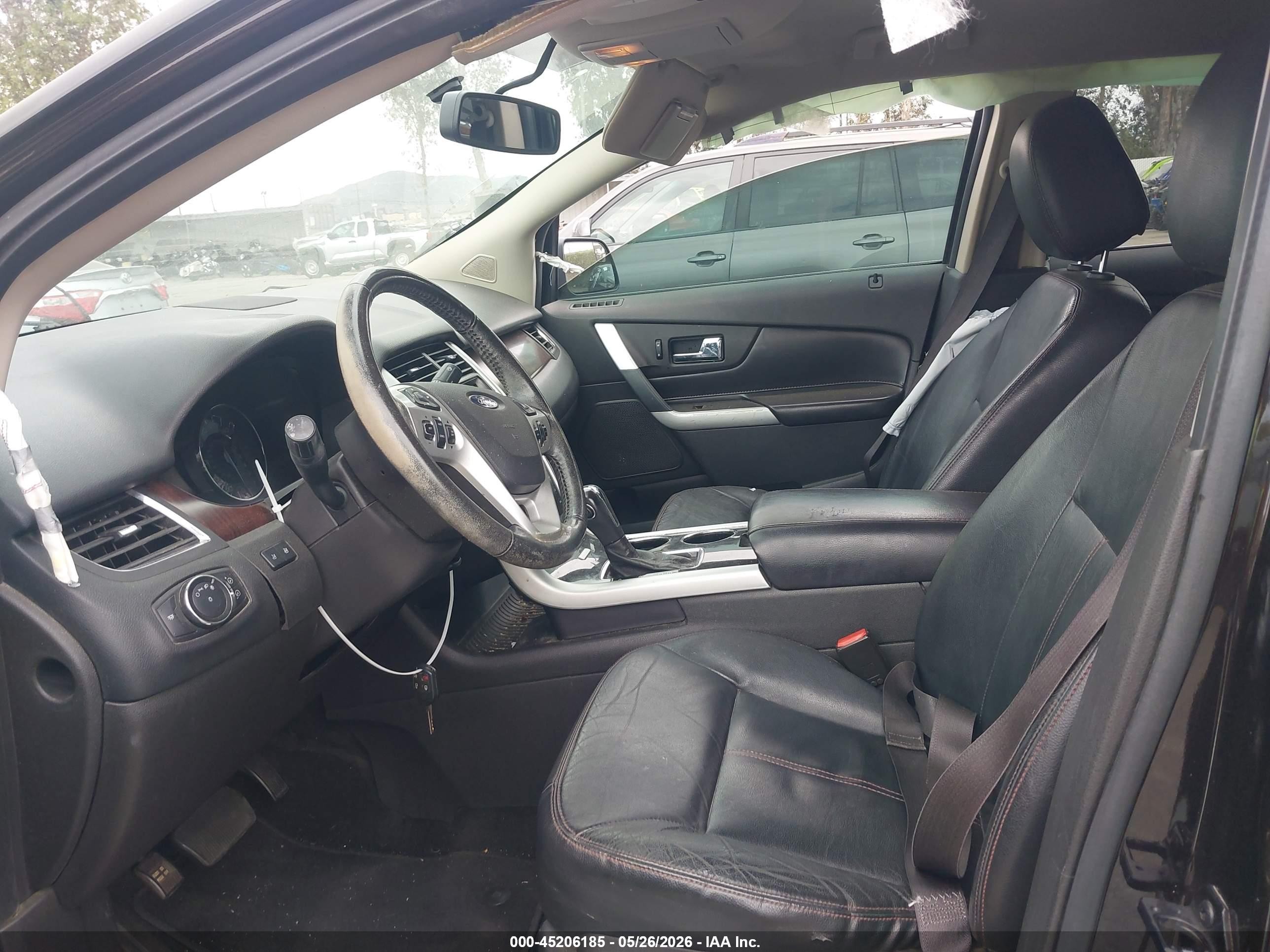 2013 Ford Edge Limited Черный vin: 2FMDK3KC5DBB66034