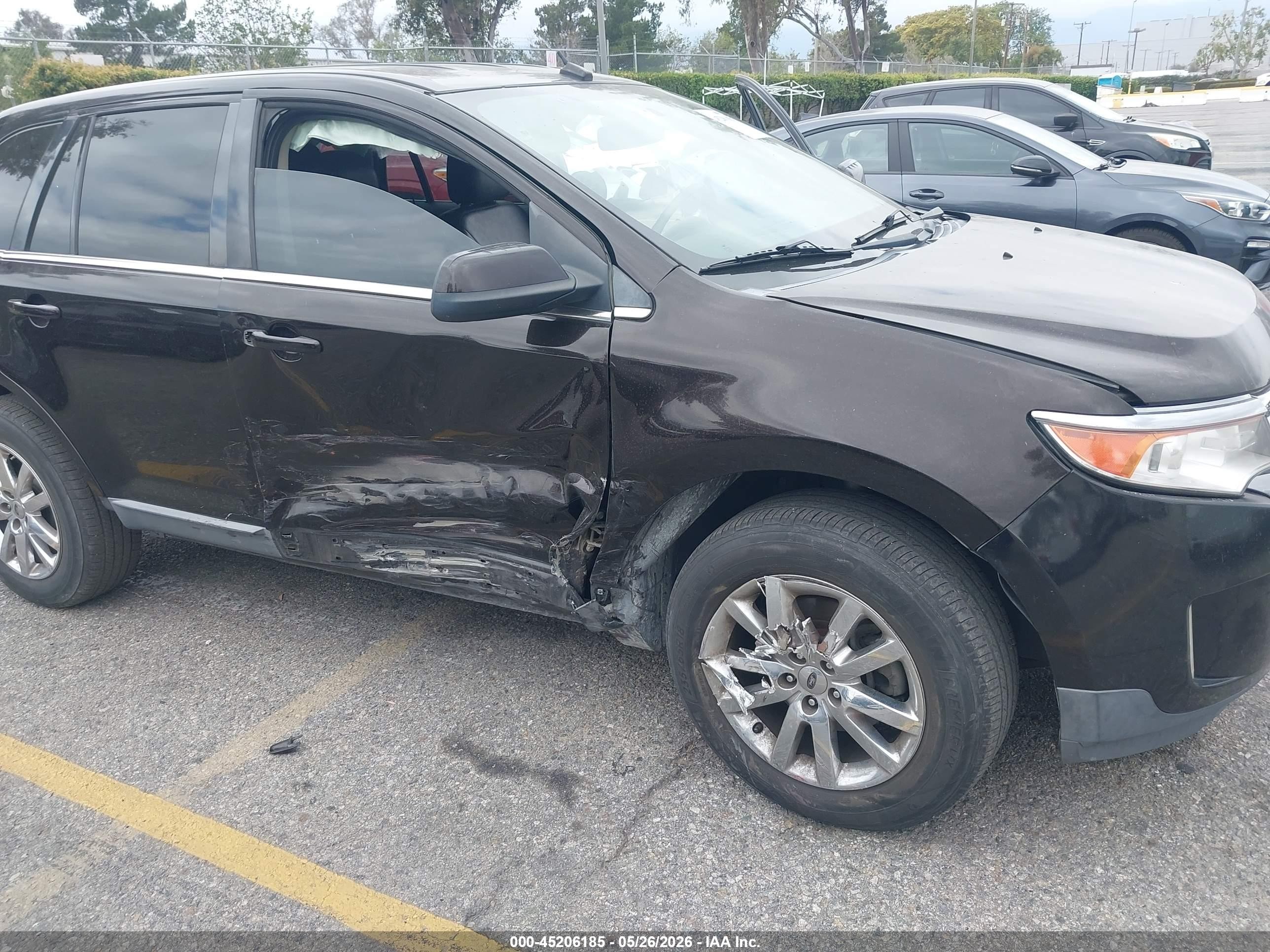 2013 Ford Edge Limited Черный vin: 2FMDK3KC5DBB66034