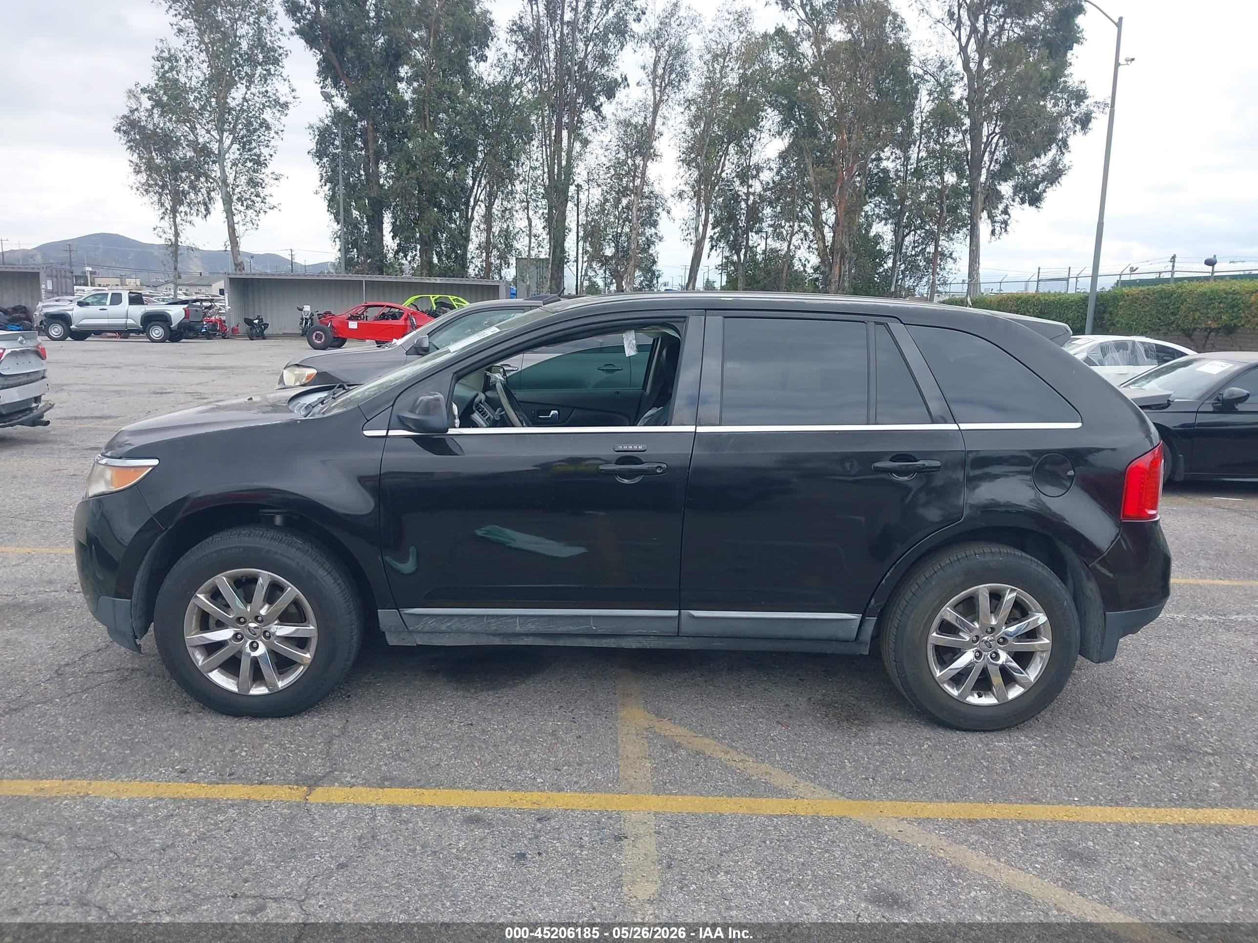 2013 Ford Edge Limited Черный vin: 2FMDK3KC5DBB66034