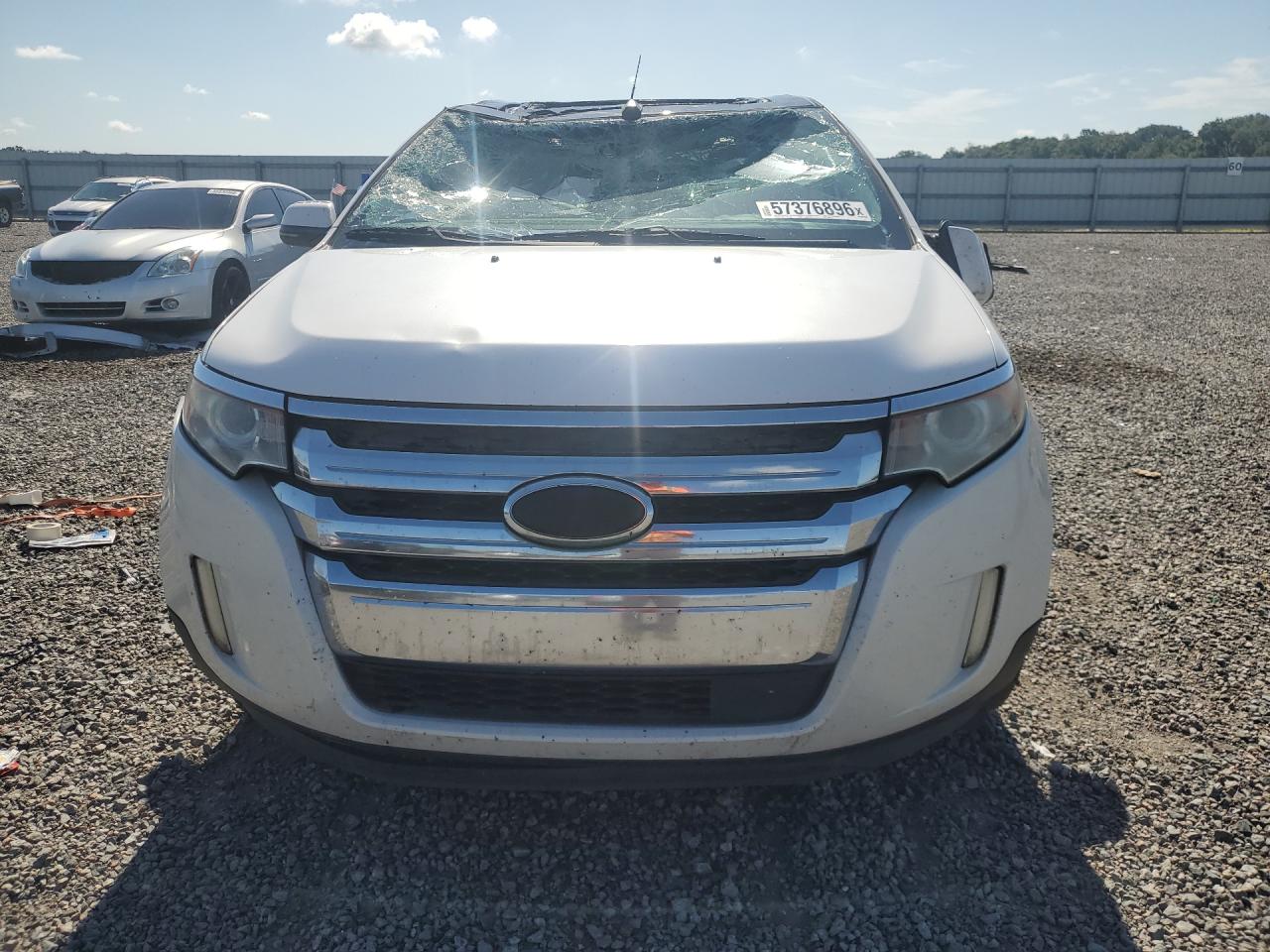 2013 Ford Edge Limited White vin: 2FMDK3KC5DBB69113