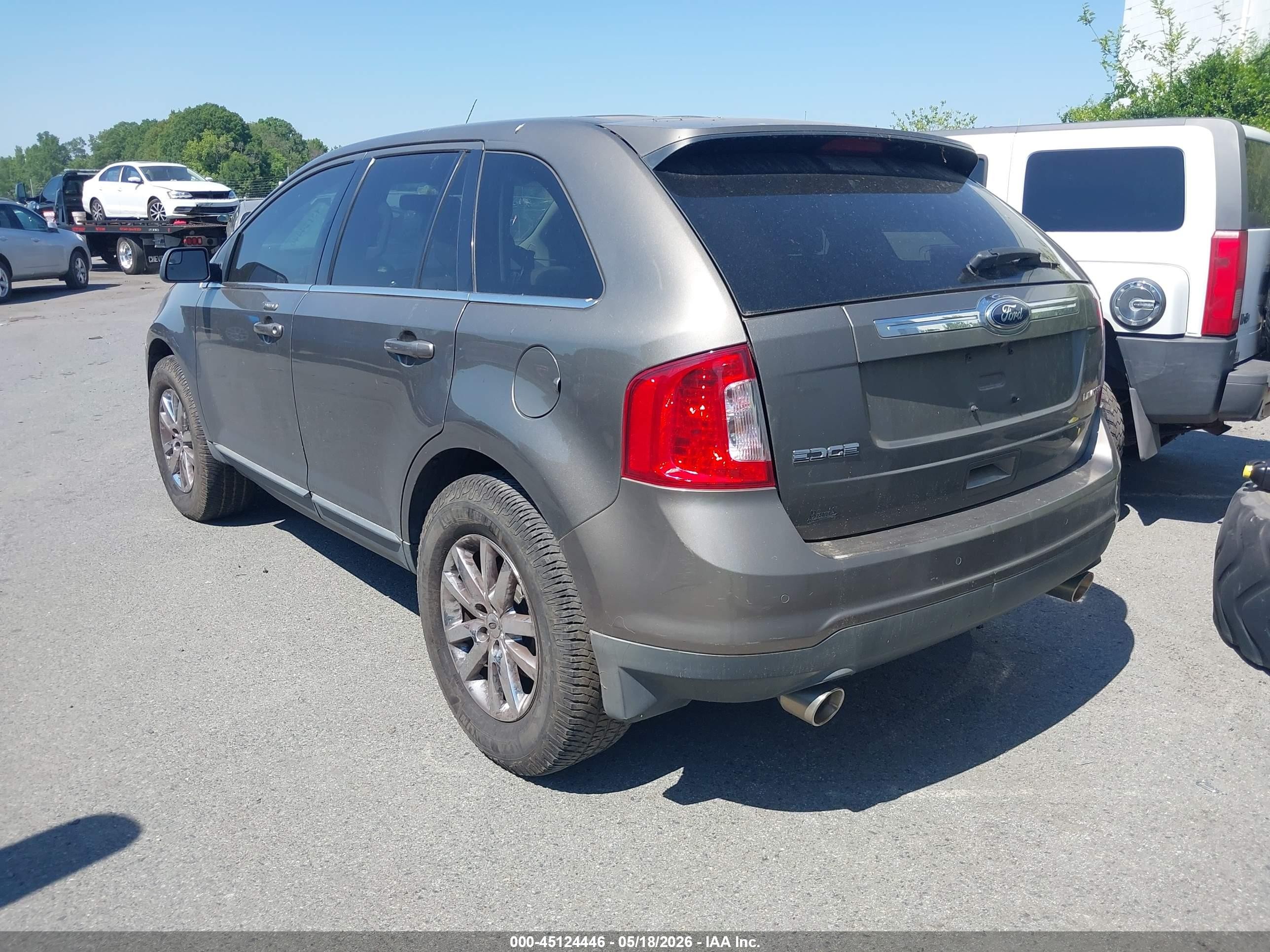 2013 Ford Edge Limited Gray vin: 2FMDK3KC5DBB91211