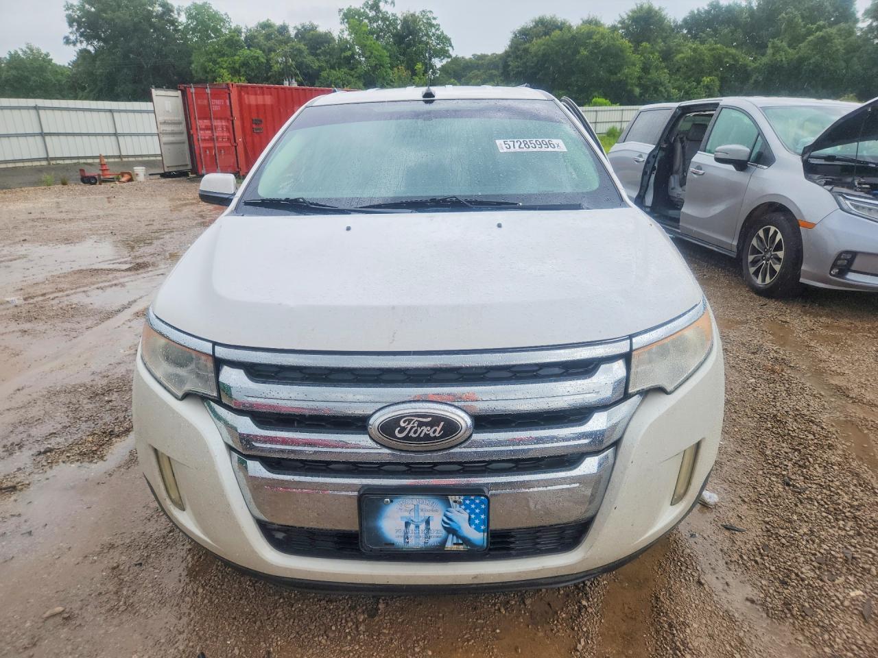 2013 Ford Edge Limited Белый vin: 2FMDK3KC5DBC01543