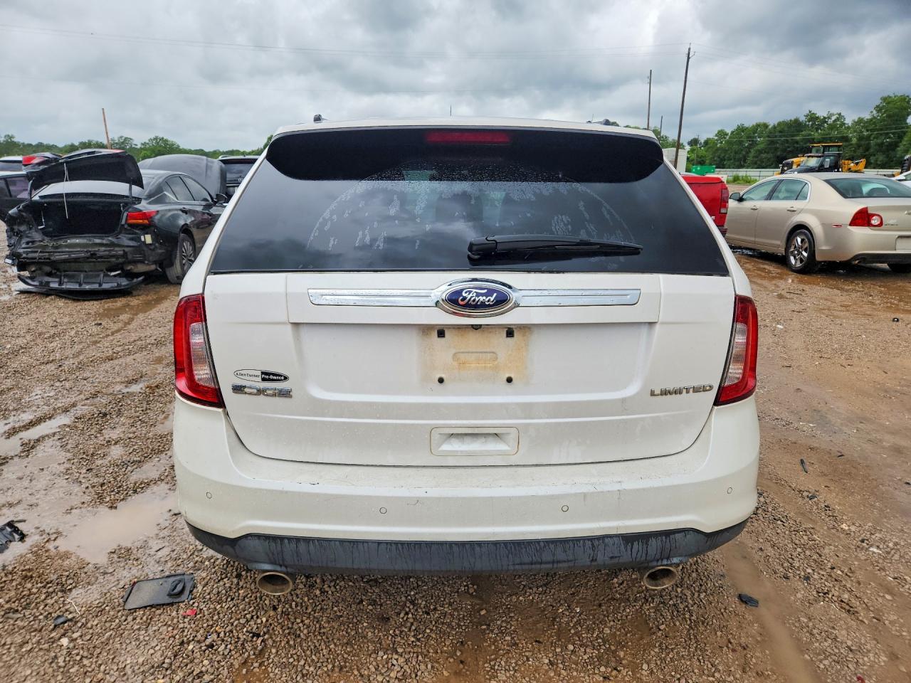 2013 Ford Edge Limited Белый vin: 2FMDK3KC5DBC01543