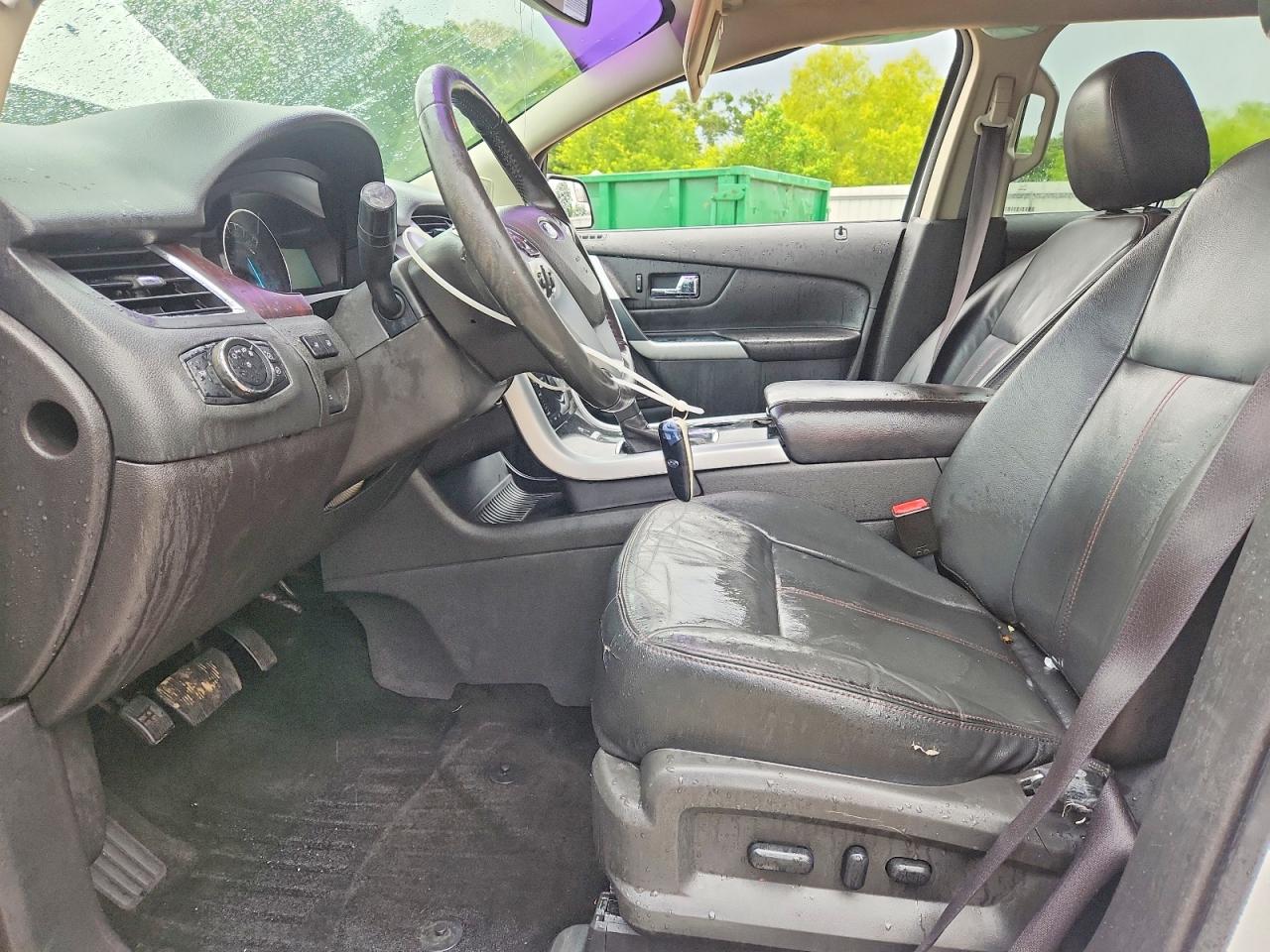 2013 Ford Edge Limited Белый vin: 2FMDK3KC5DBC01543