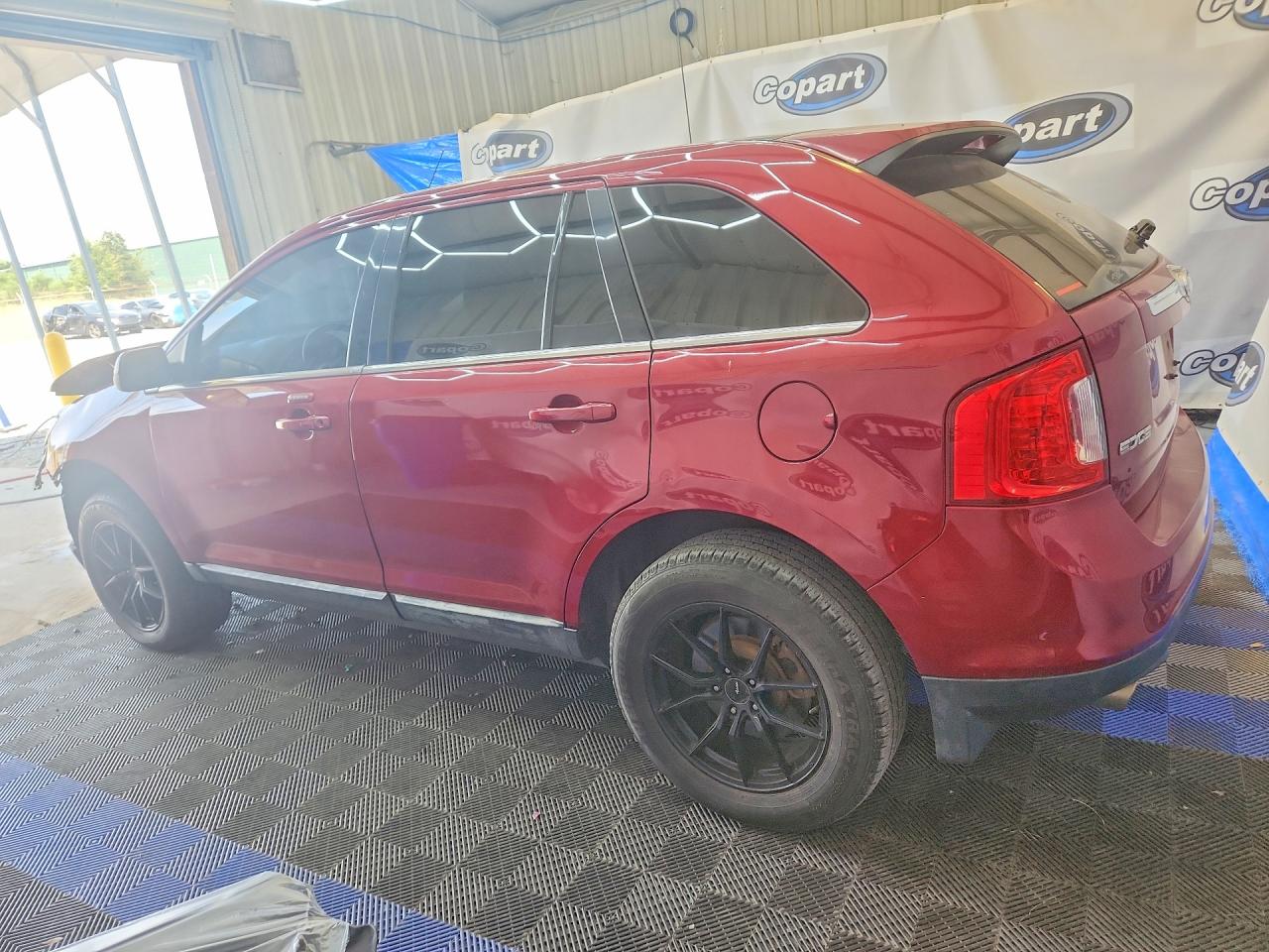 2013 Ford Edge Limited Burgundy vin: 2FMDK3KC5DBC95424