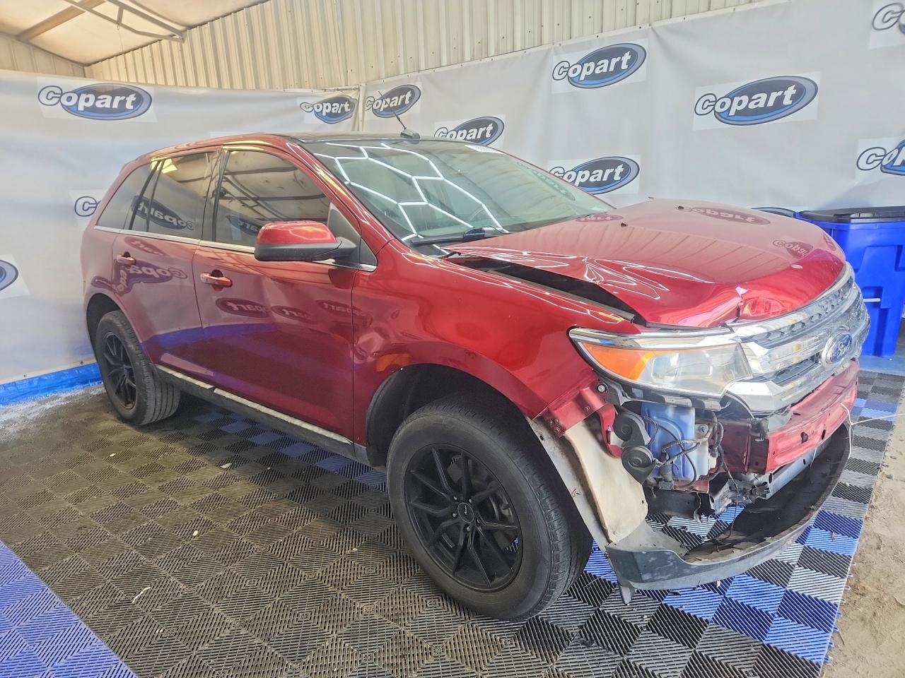 2013 Ford Edge Limited Burgundy vin: 2FMDK3KC5DBC95424