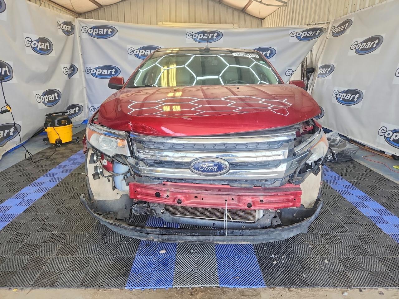 2013 Ford Edge Limited Burgundy vin: 2FMDK3KC5DBC95424