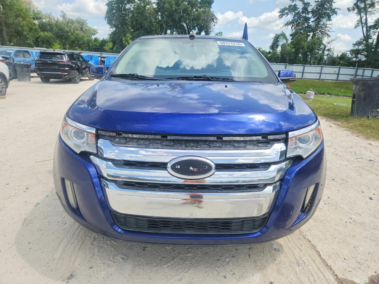 2013 Ford Edge Limited Blue vin: 2FMDK3KC5DBE31213