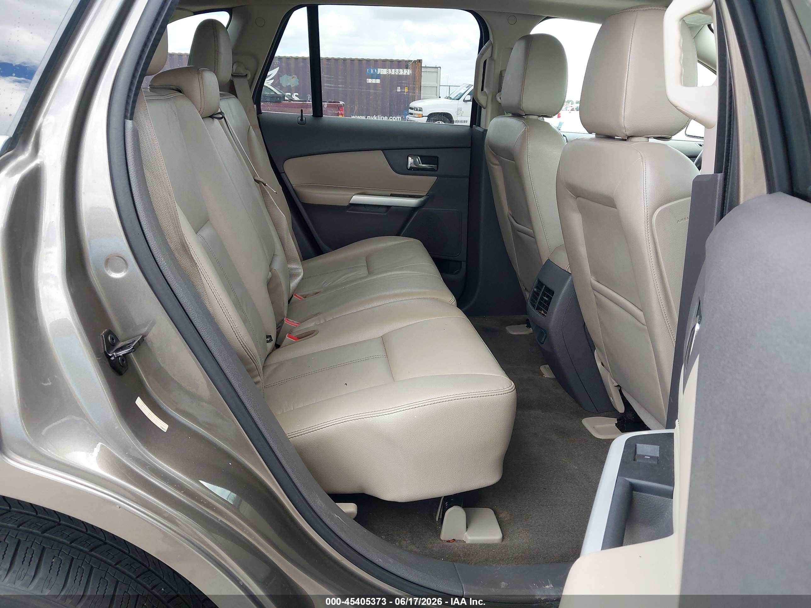 2014 Ford Edge Limited Brown vin: 2FMDK3KC5EBA05278