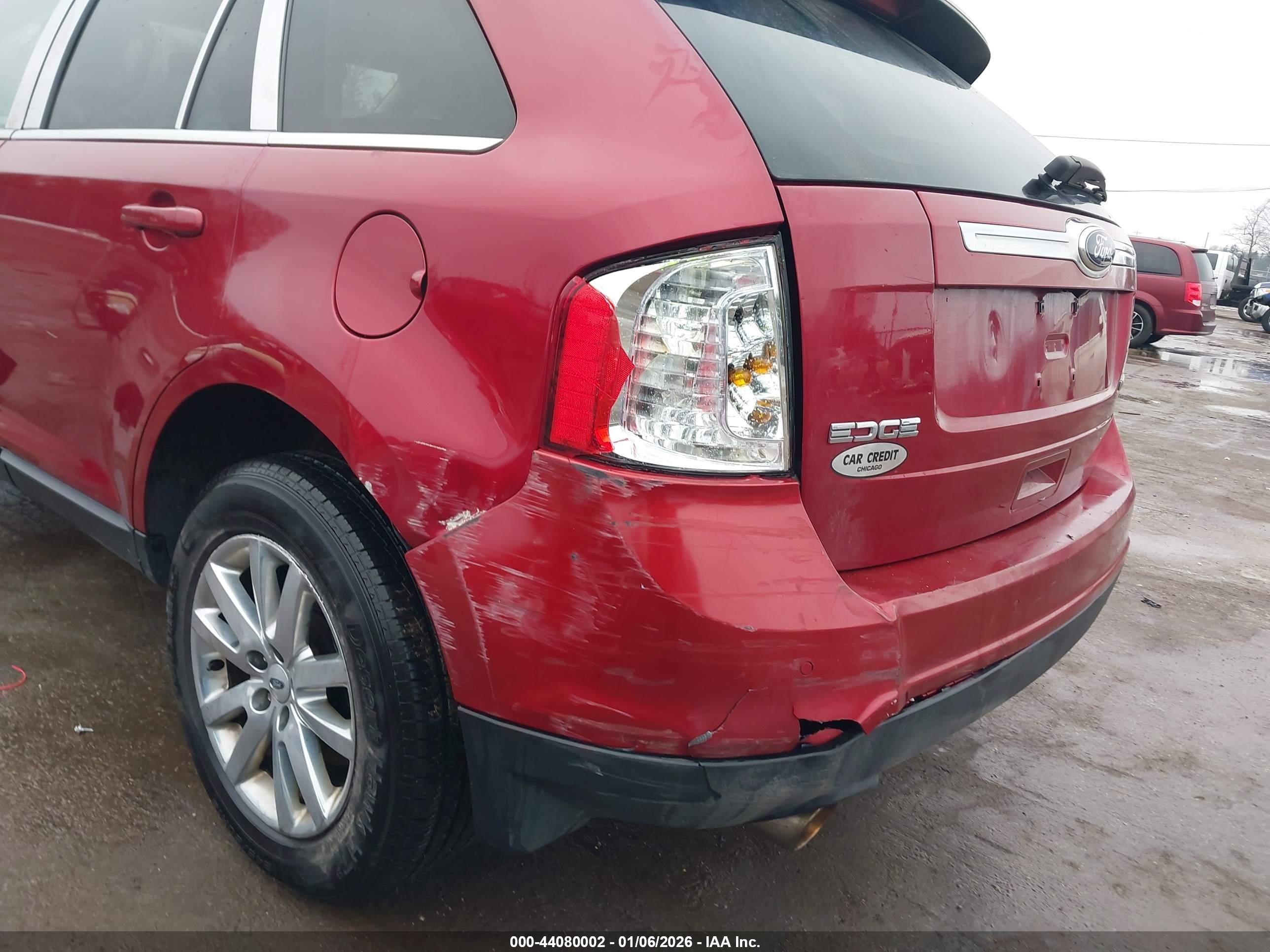 2014 Ford Edge Limited Red vin: 2FMDK3KC5EBA41634