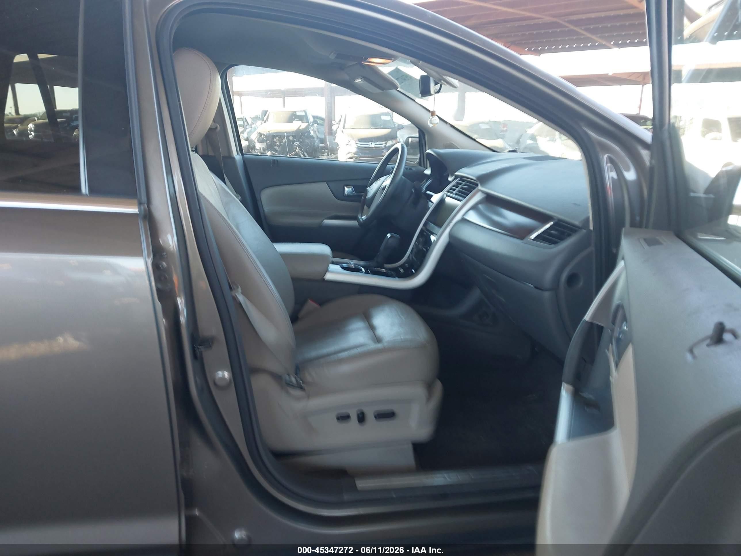 2014 Ford Edge Limited Tan vin: 2FMDK3KC5EBA54707