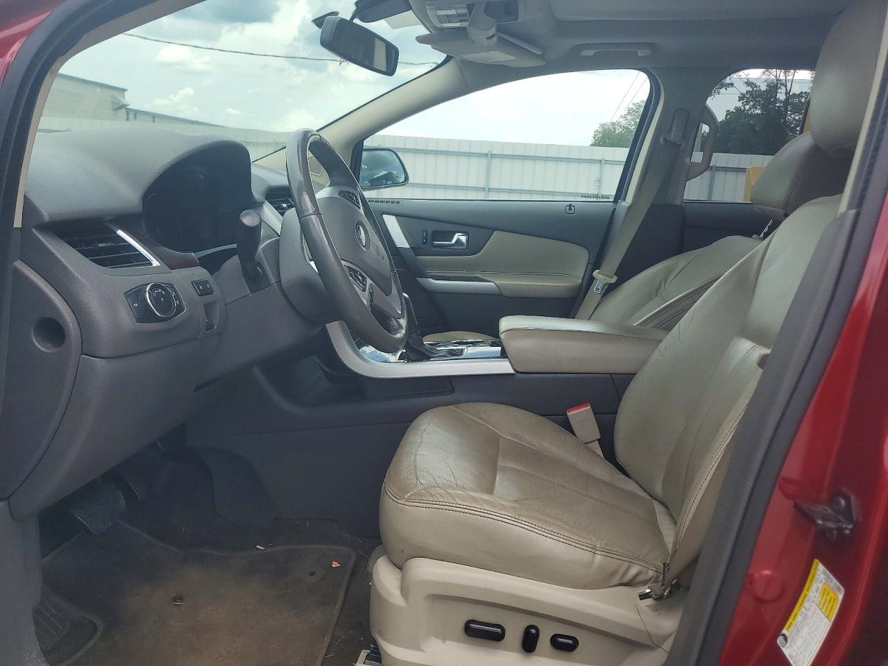 2014 Ford Edge Limited Red vin: 2FMDK3KC5EBB35013