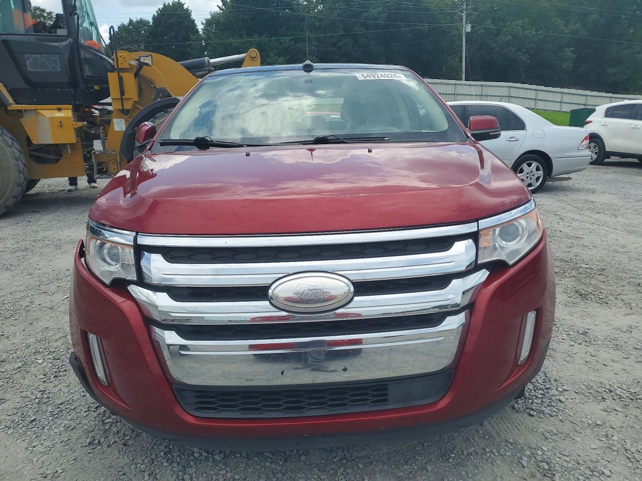 2014 Ford Edge Limited Red vin: 2FMDK3KC5EBB35013