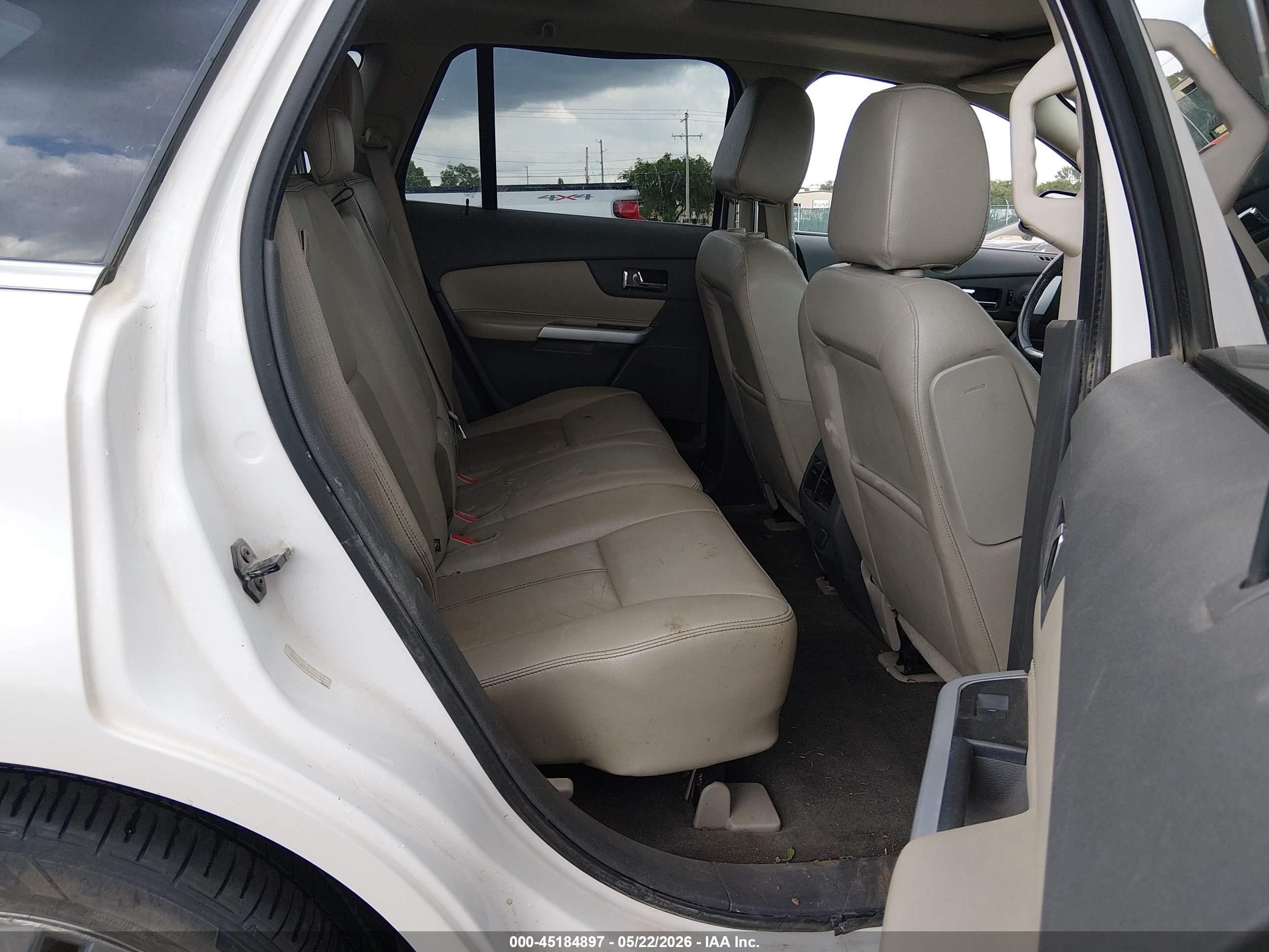 2014 Ford Edge Limited Белый vin: 2FMDK3KC5EBB56914