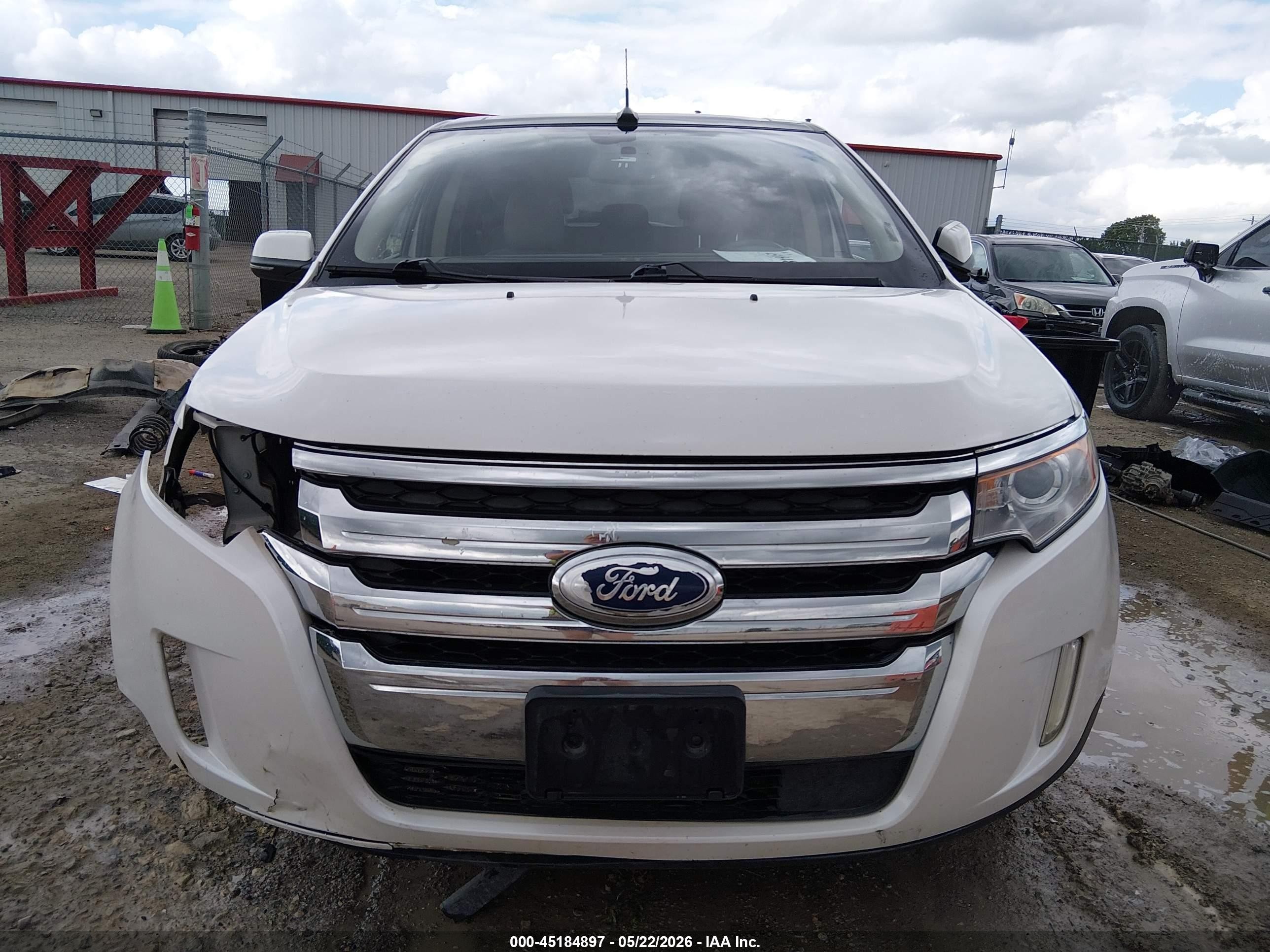 2014 Ford Edge Limited Белый vin: 2FMDK3KC5EBB56914