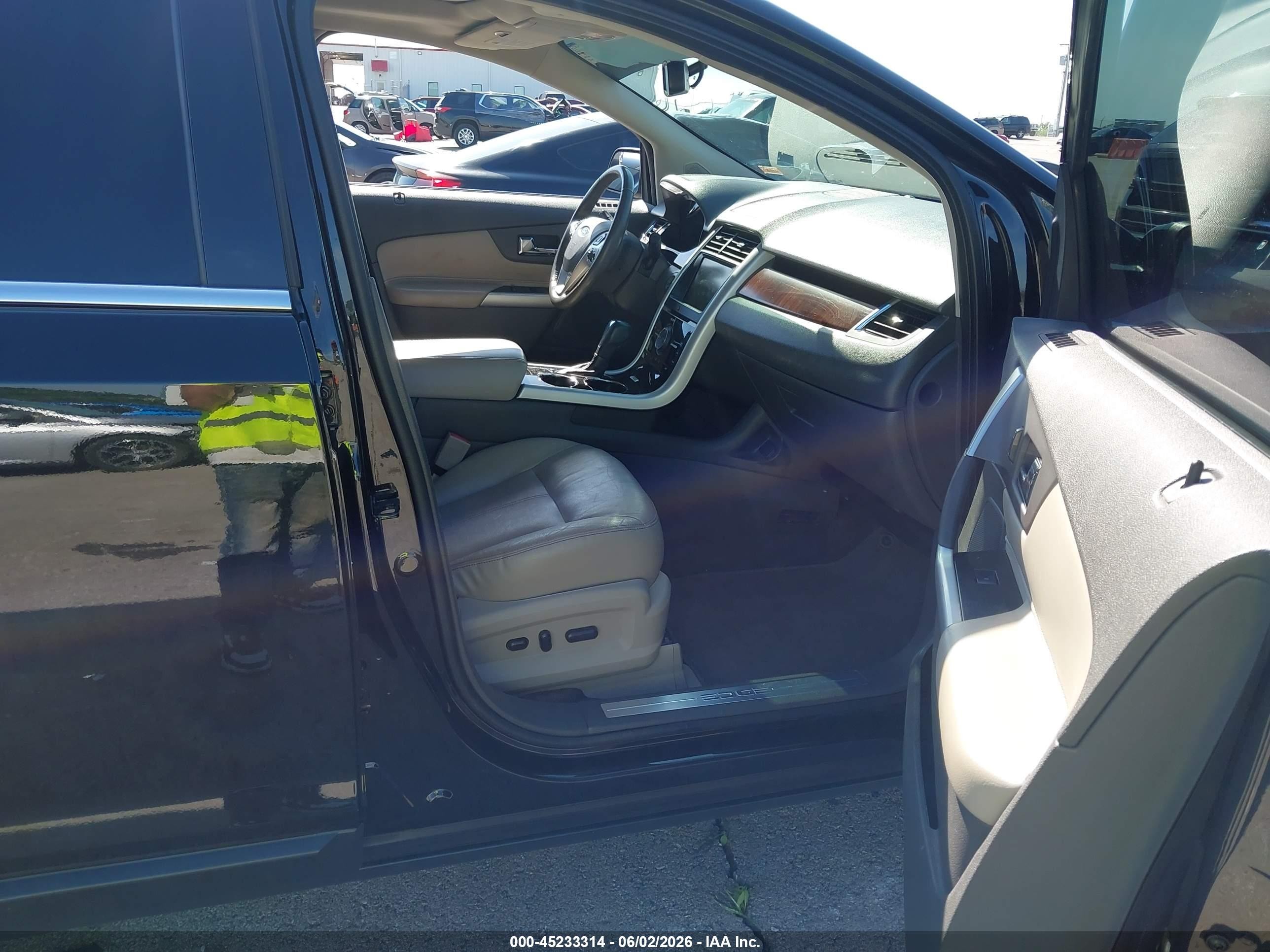 2014 Ford Edge Limited Black vin: 2FMDK3KC5EBB64723