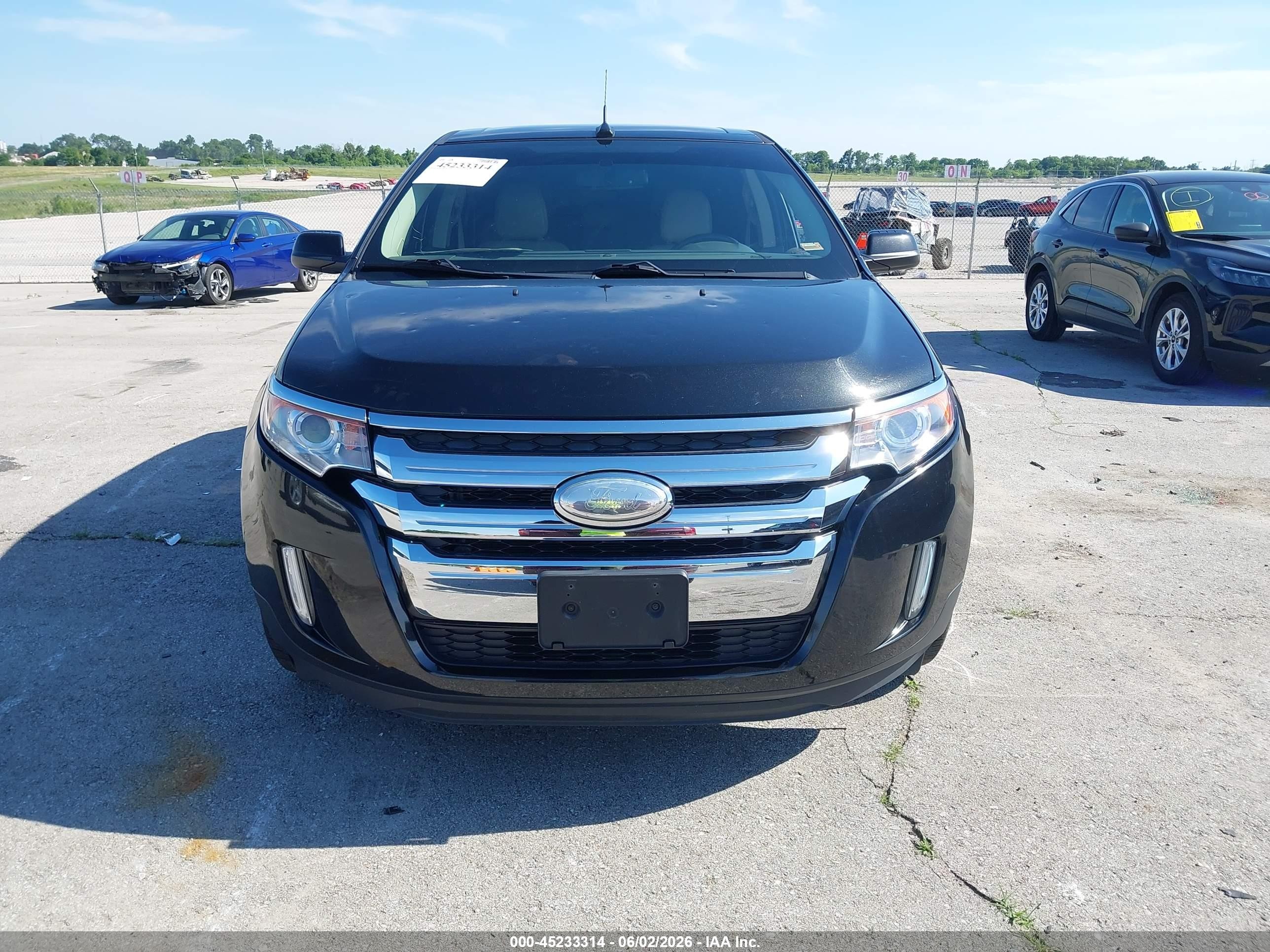 2014 Ford Edge Limited Black vin: 2FMDK3KC5EBB64723