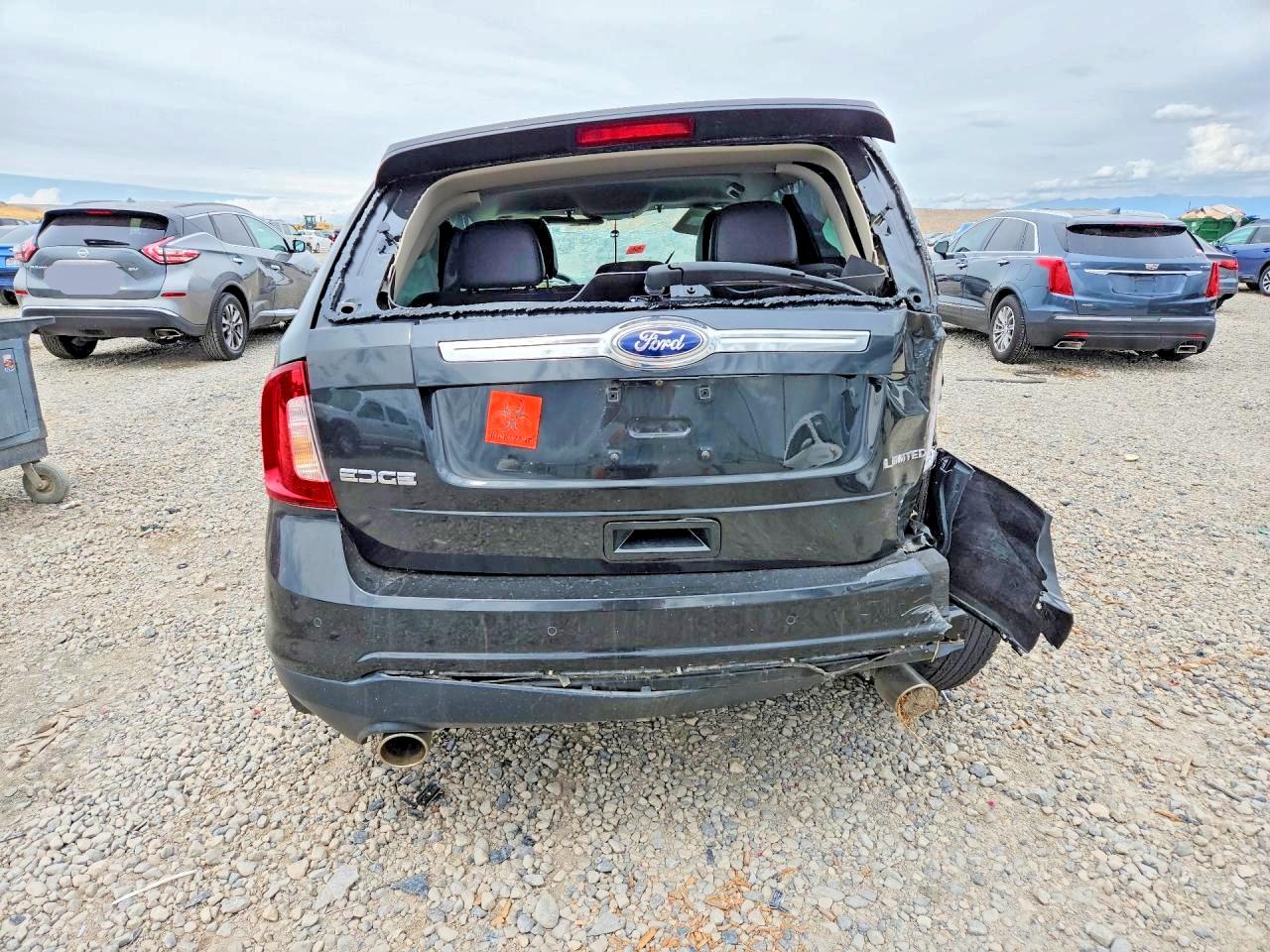 2014 Ford Edge Limited Charcoal vin: 2FMDK3KC5EBB72871
