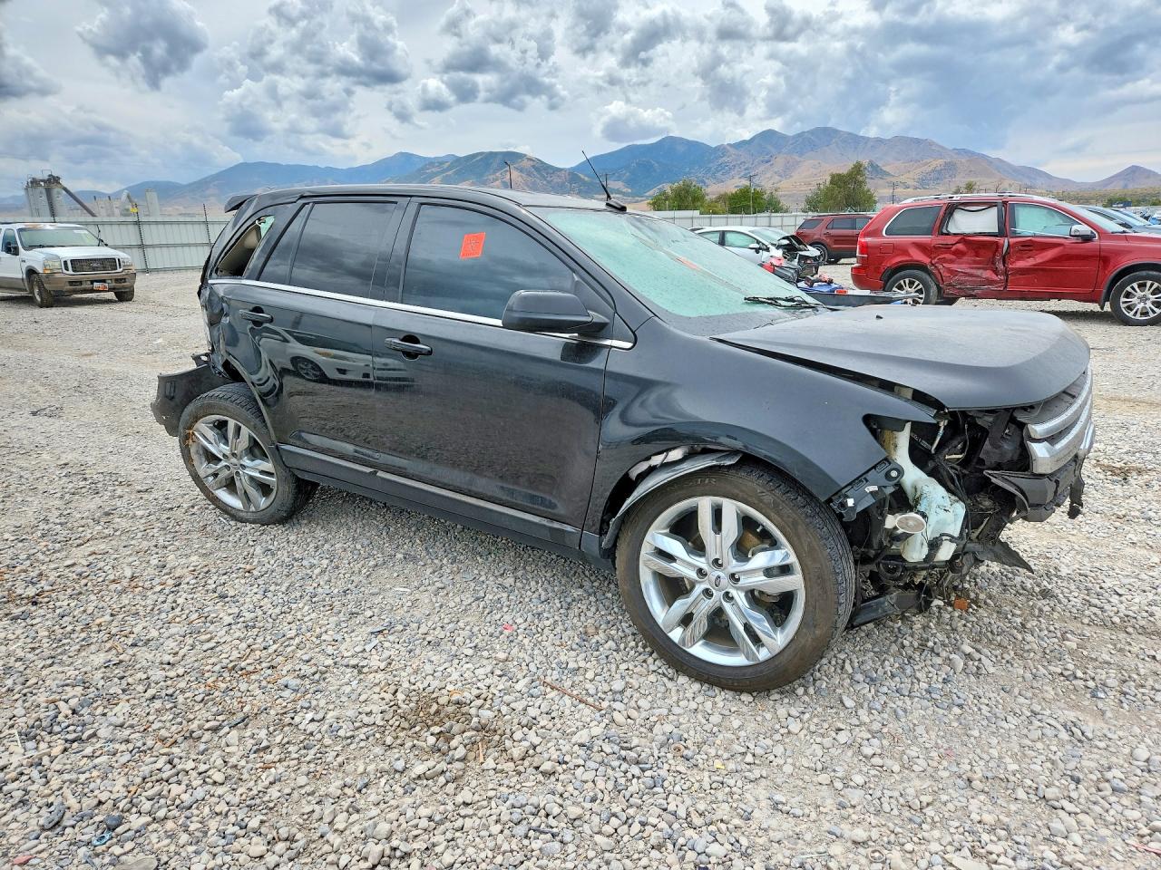 2014 Ford Edge Limited Charcoal vin: 2FMDK3KC5EBB72871