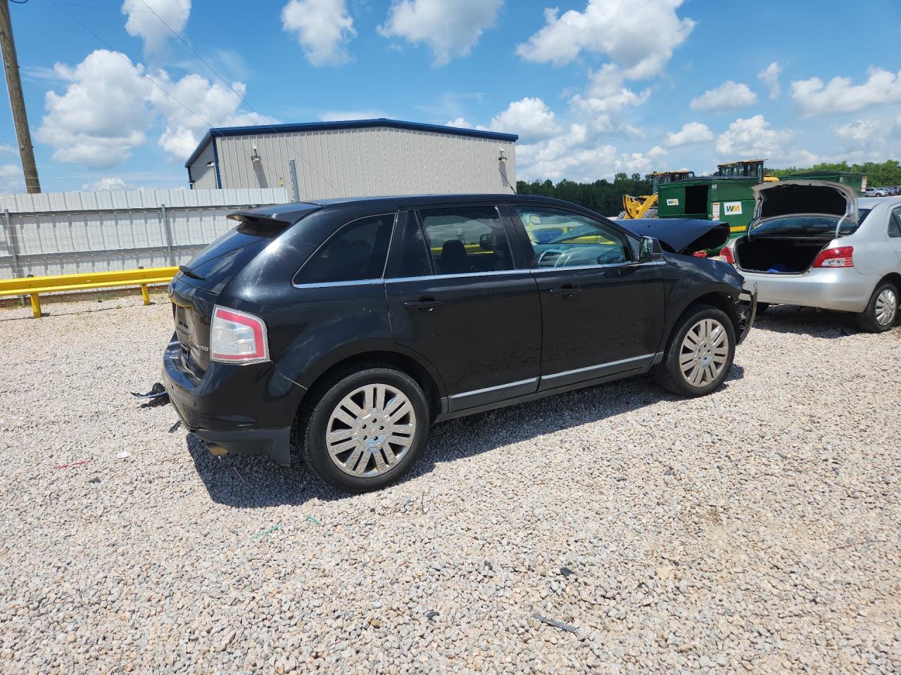 2010 Ford Edge Limited Black vin: 2FMDK3KC6ABA27557