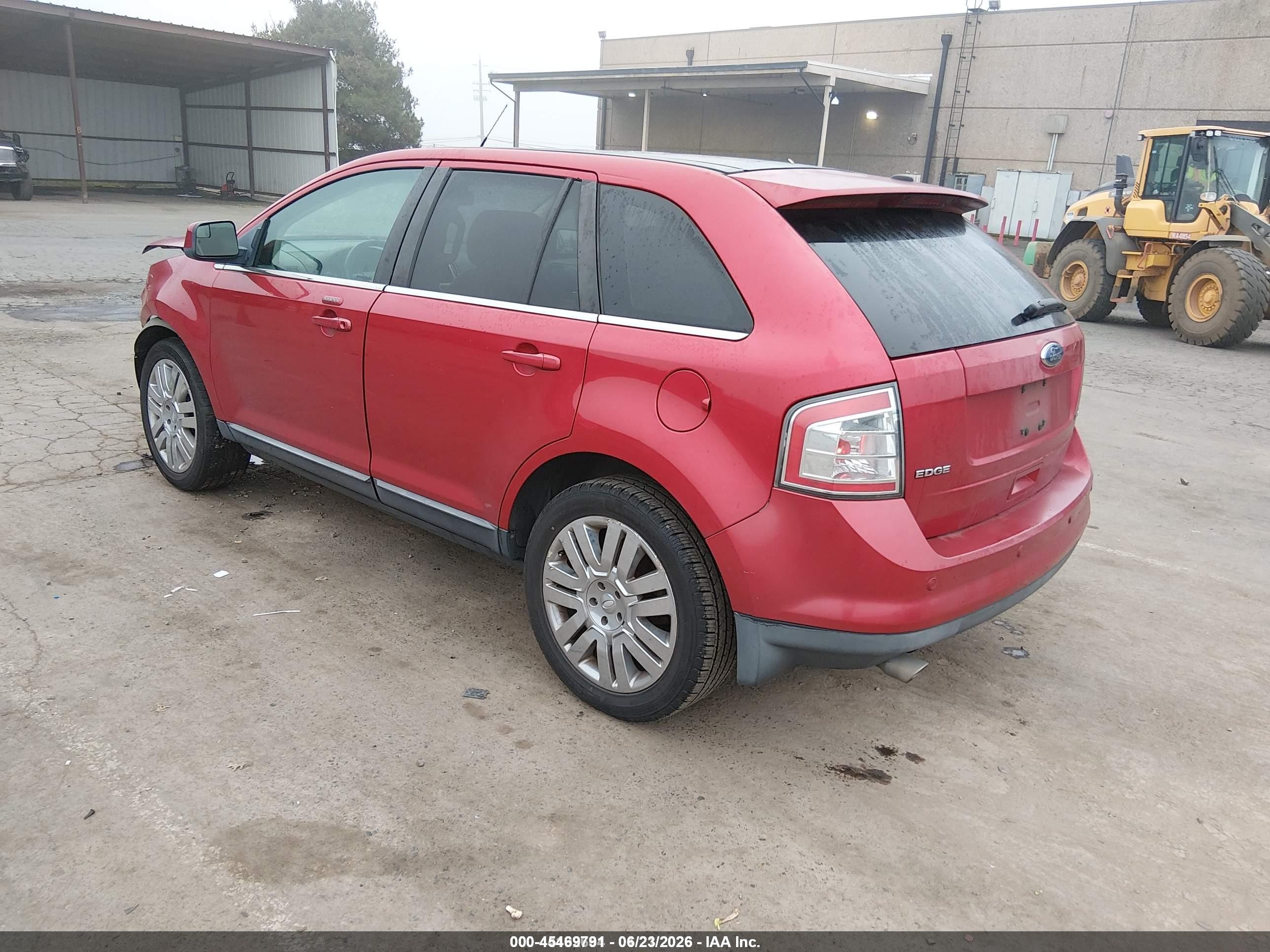 2010 Ford Edge Limited Red vin: 2FMDK3KC6ABA56959