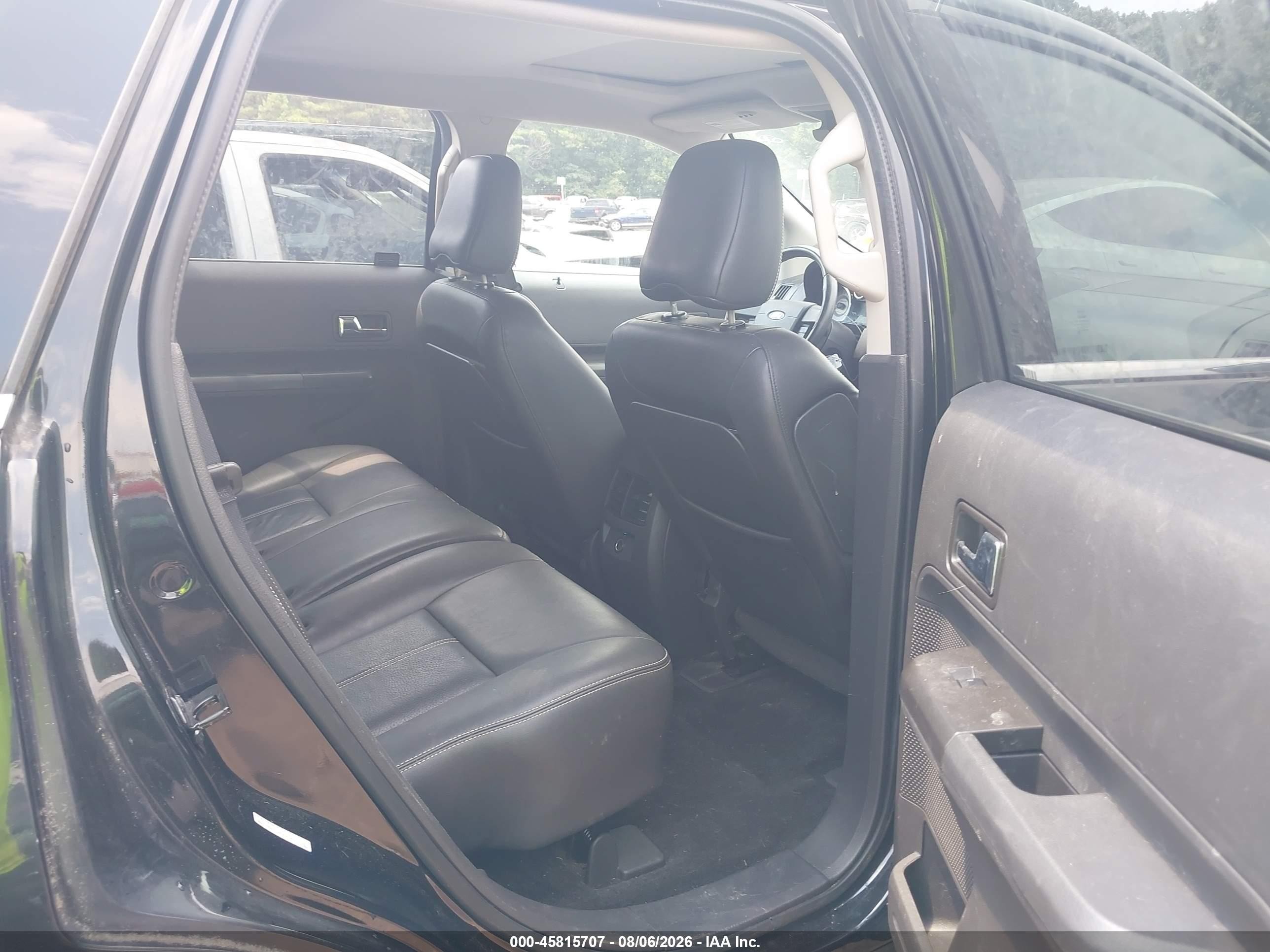 2010 Ford Edge Limited Black vin: 2FMDK3KC6ABA65998